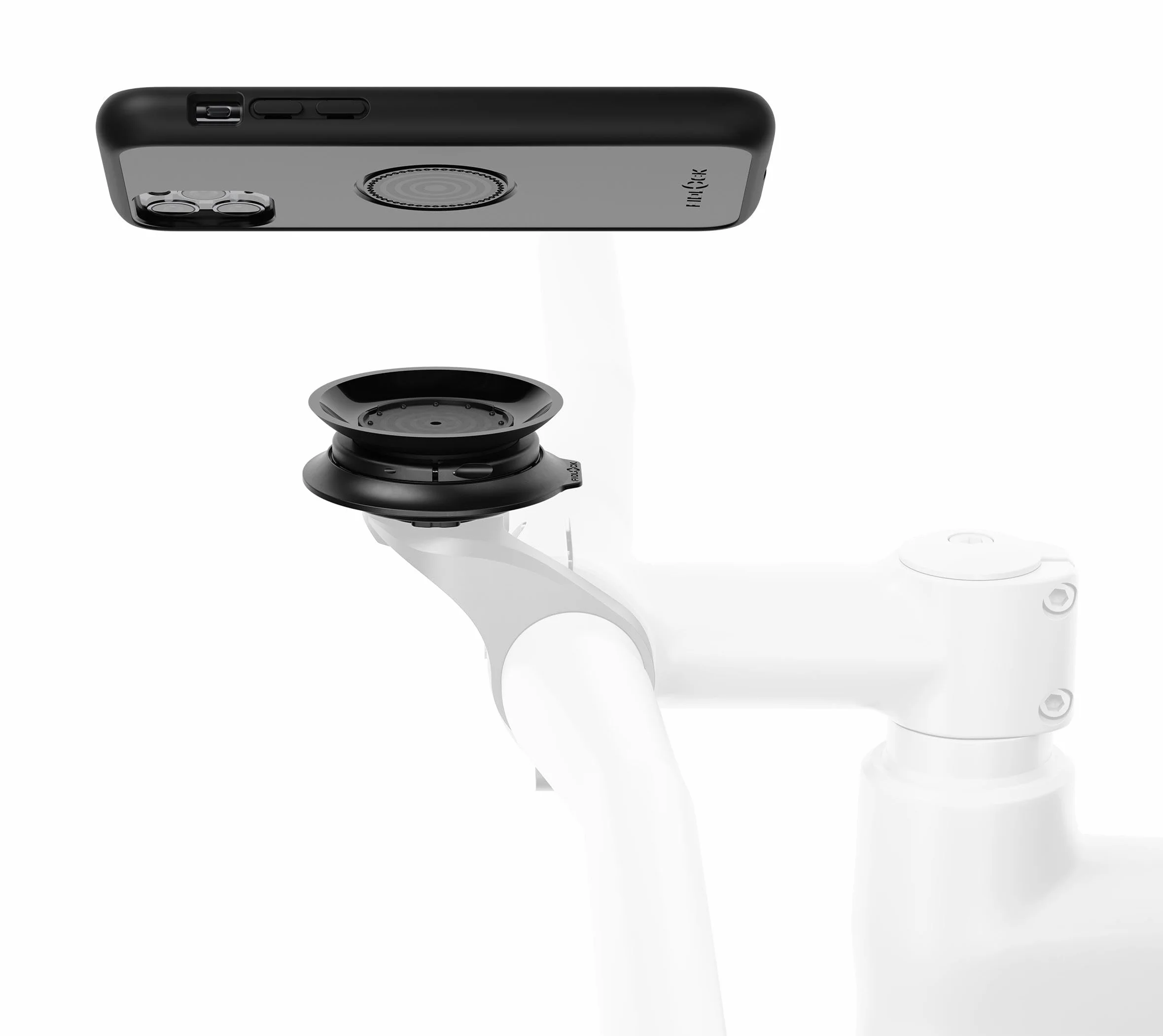 Fidlock Vacuum Turn Magnetyczny uchwyt próżniowy do smartfona na rower GPS Czarny