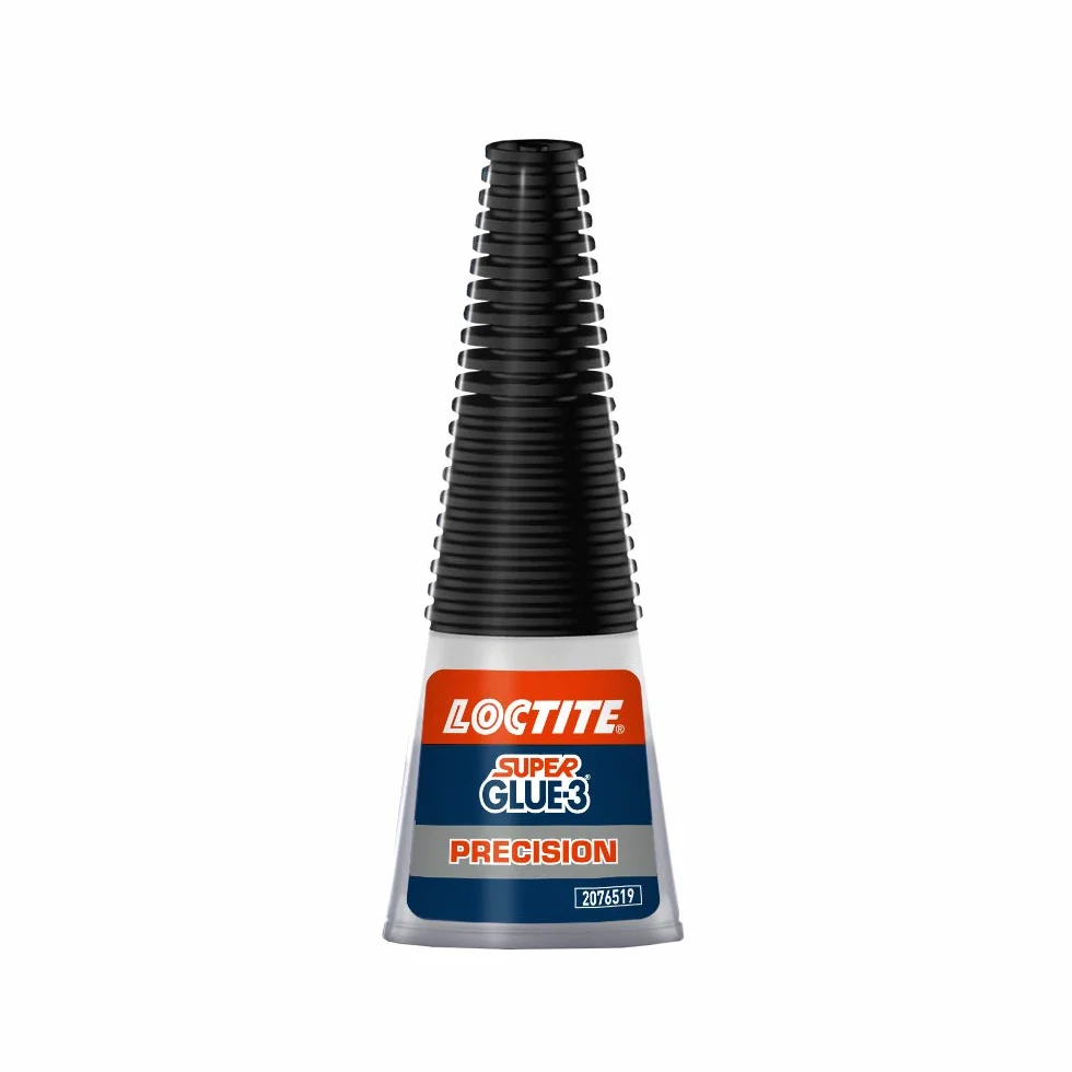 Loctite Super Glue-3 Précision, Colle Forte Pour Réparations Précises, Colle Liquide Tous Matériaux, Séchage Rapide, Flacon 5g