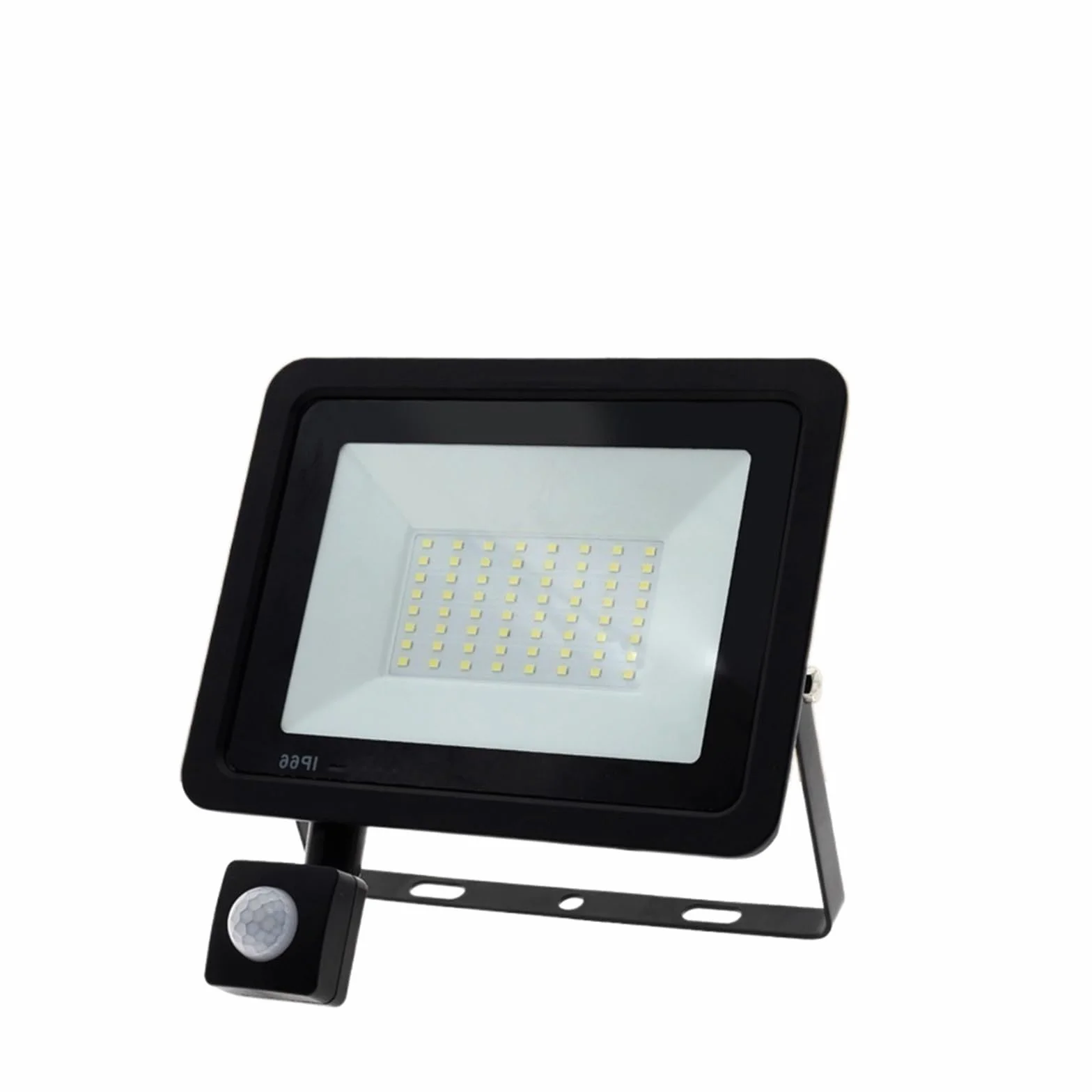 Naświetlacze LED, Reflektor LED PIR Czujnik Ruchu Reflektor LED Światło Halogenowe Wodoodporny IP66 Reflektor Ścienny Oświetlenie Zewnętrzne Biały Ciepły Biały Jasne światło Robocze (Color : White Li