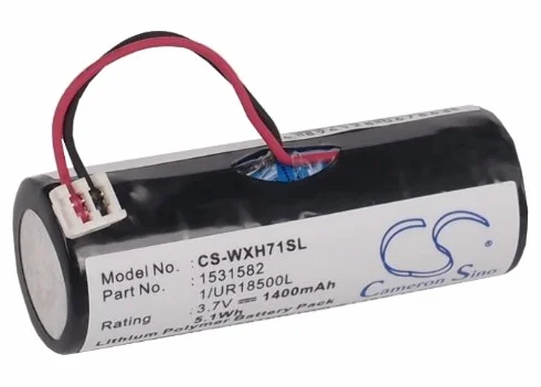 Cameron Sino akumulator do Wella Xpert HS71, Xpert HS71 Profi, Xpert HS75 PN:Wella 1/UR18500L, 1531582 1400 mAh/5,18 Wh