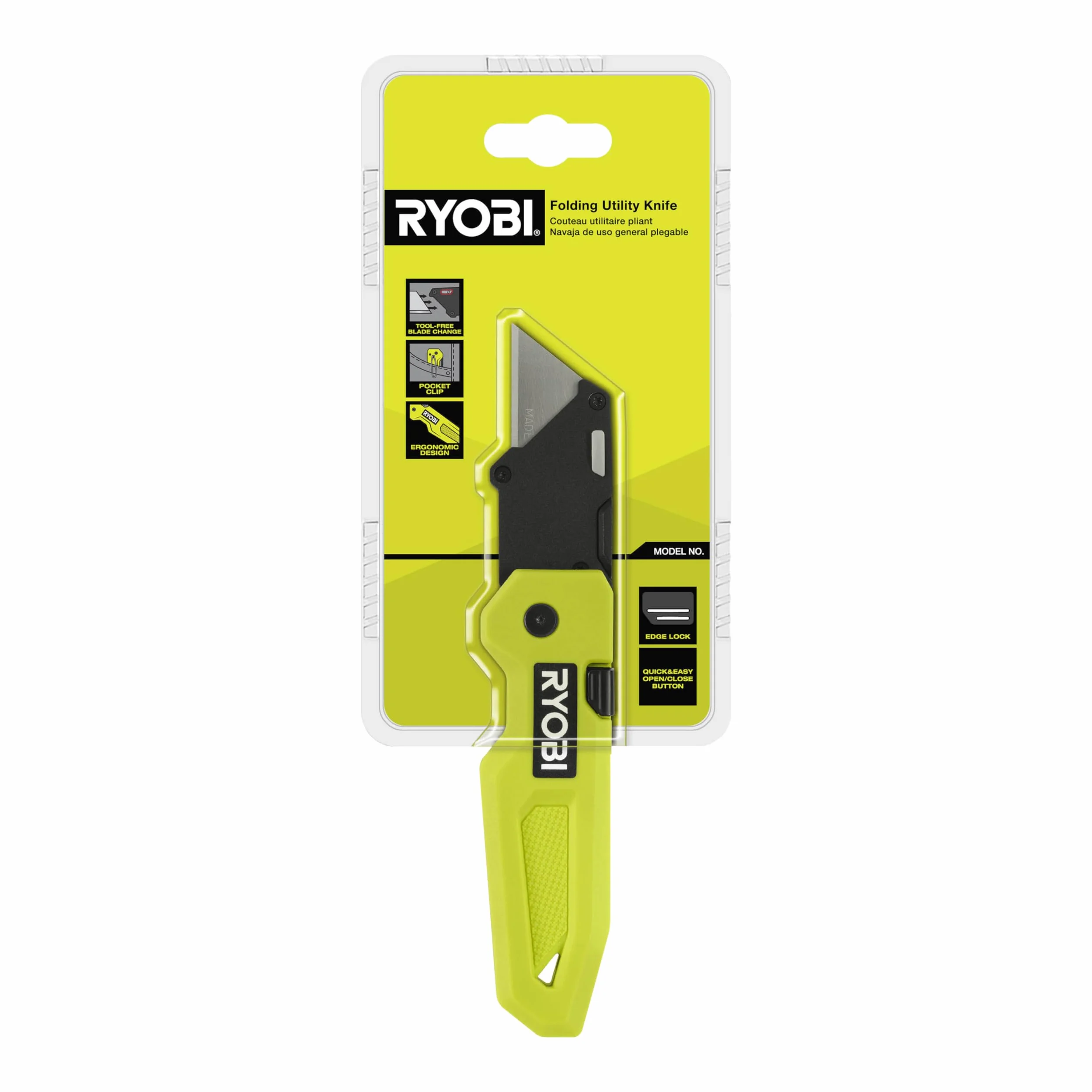 RYOBI - Wysuwany nóż z włókna szklanego - RHCKF-2