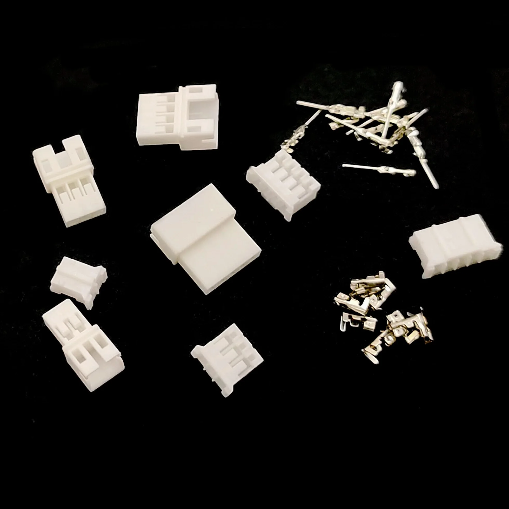 Zestaw złączy JST PH 2.0, 2,0 mm rozstaw 2/3/4/5-biegunowy Zestaw adapterów do korpusu złączy żeńskich i męskich JST-PH