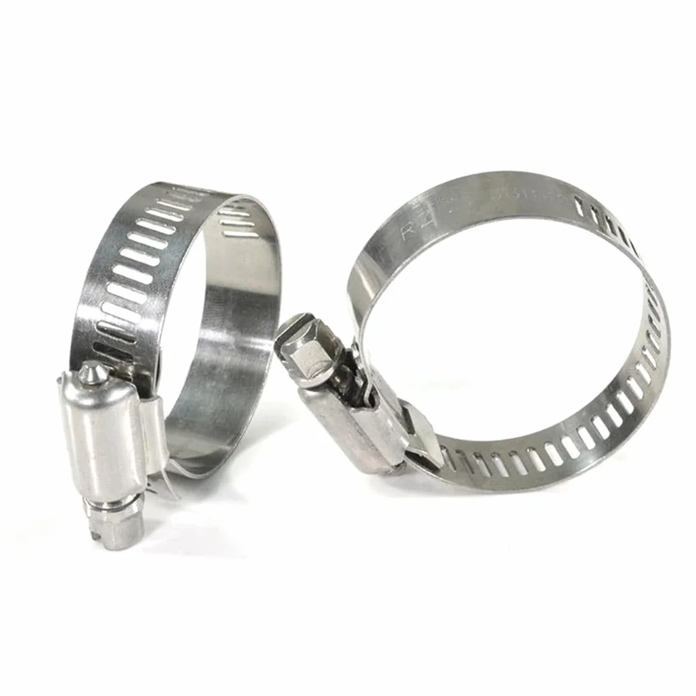 Opaski zaciskowe, 10 szt. regulowanych zacisków śrubowych ze stali nierdzewnej 304 o średnicy 8-152 mm do rur i węży(52 76 mm)