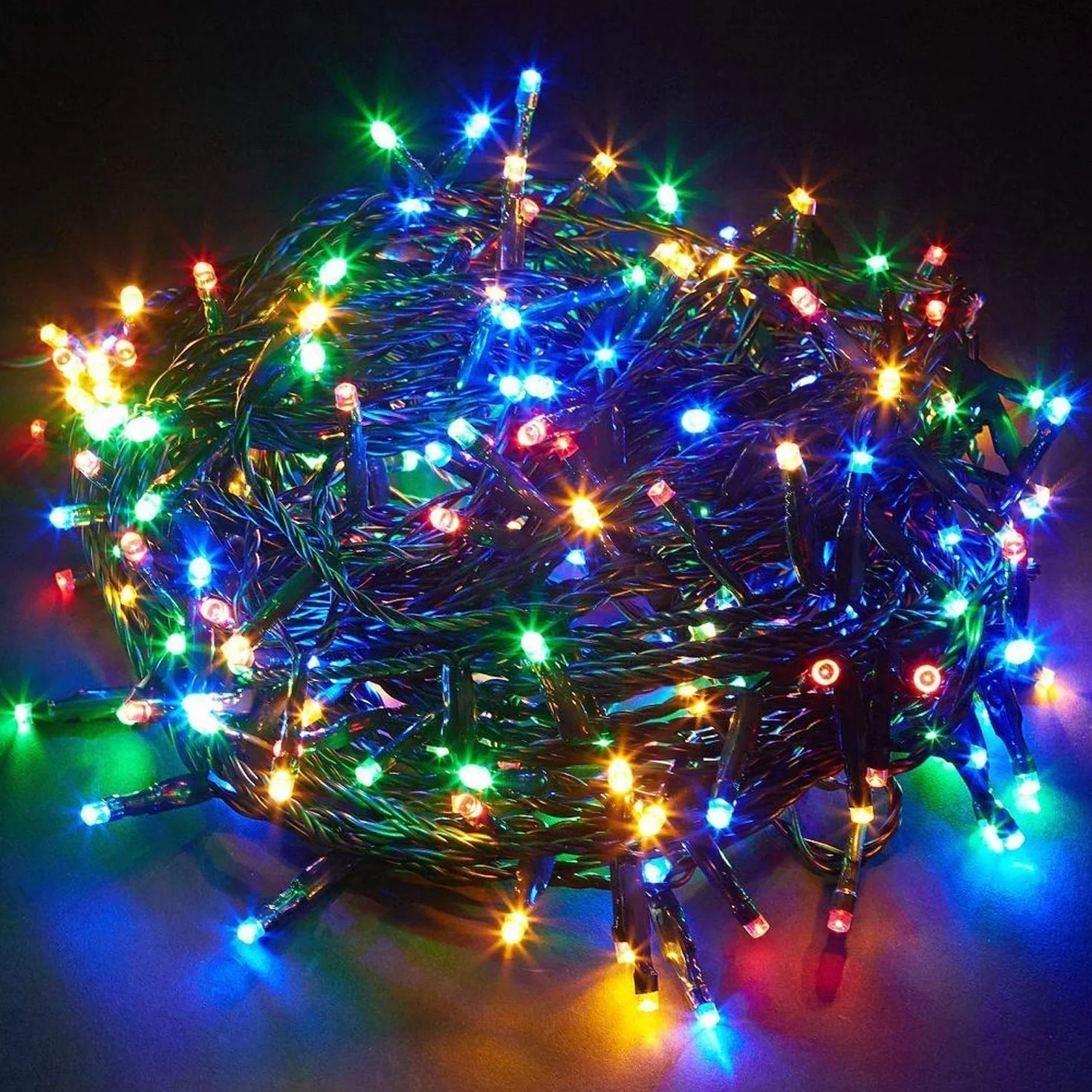 SHATCHI 1500LED choinka bajkowy łańcuch świetlny 150m podświetlany - wielofunkcyjny 8 trybów światła, timer, pamięć, wewnątrz/na zewnątrz pod napięciem wodoodporne dekoracje do domu