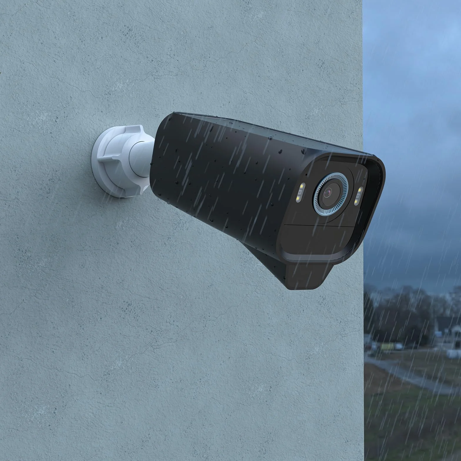 HOLACA Silikonowe etui kompatybilne z eufyCam S3 Pro, wodoodporne, miękkie, lekkie, trwałe etui silikonowe, 2 sztuki (eufyCam S3 Pro nie wchodzą w zakres dostawy)
