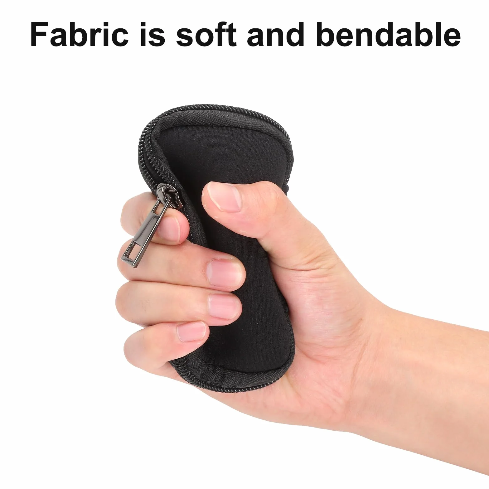Torba na pendrive USB organizer 6 sztuk czarna