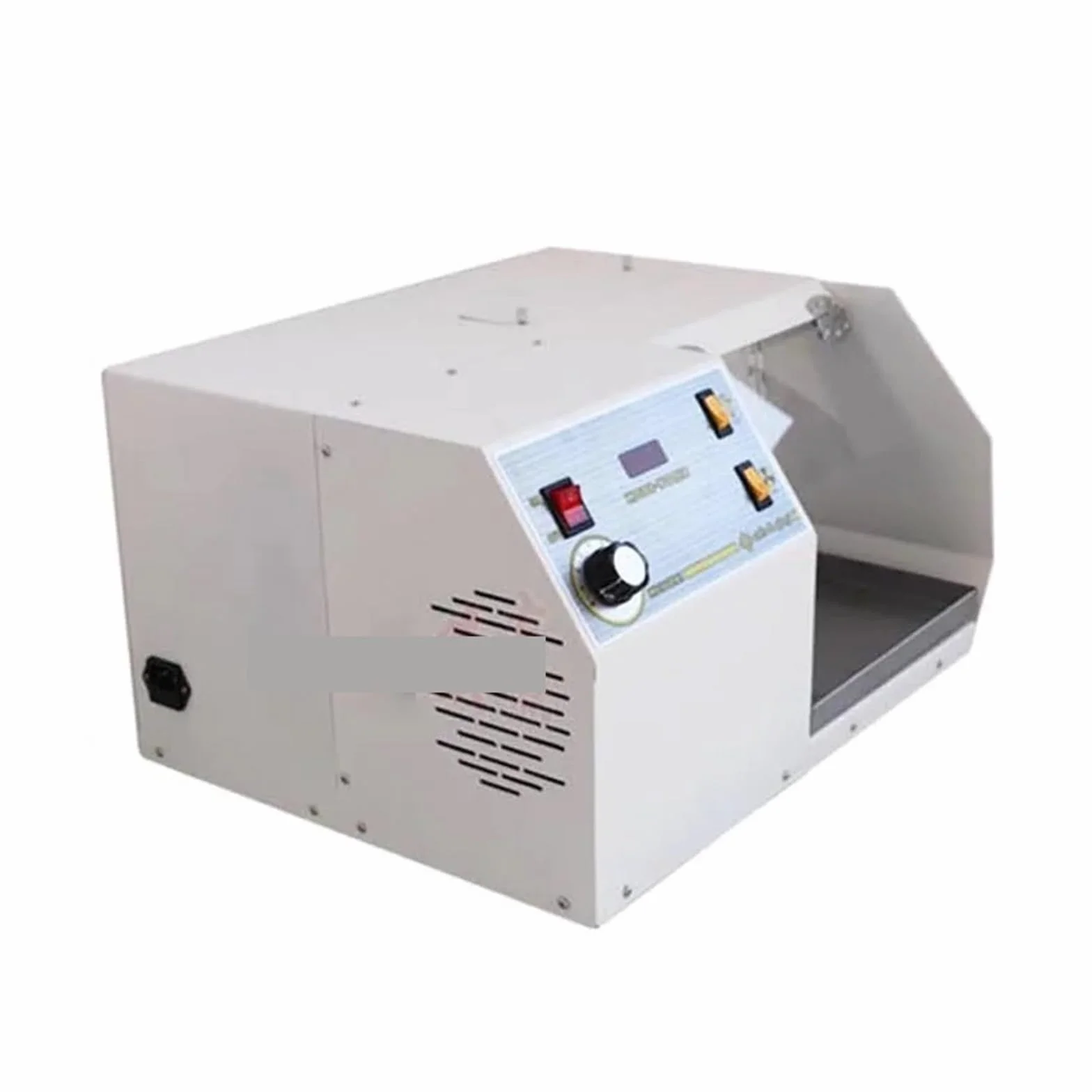 Szlifierko-polerka, 750W Polerka Z Odpylaczem Silnika Polerującego Szlifierka Stołowa, Maszyna Do Polerowania Biżuterii do biżuterii, metalu, drewna