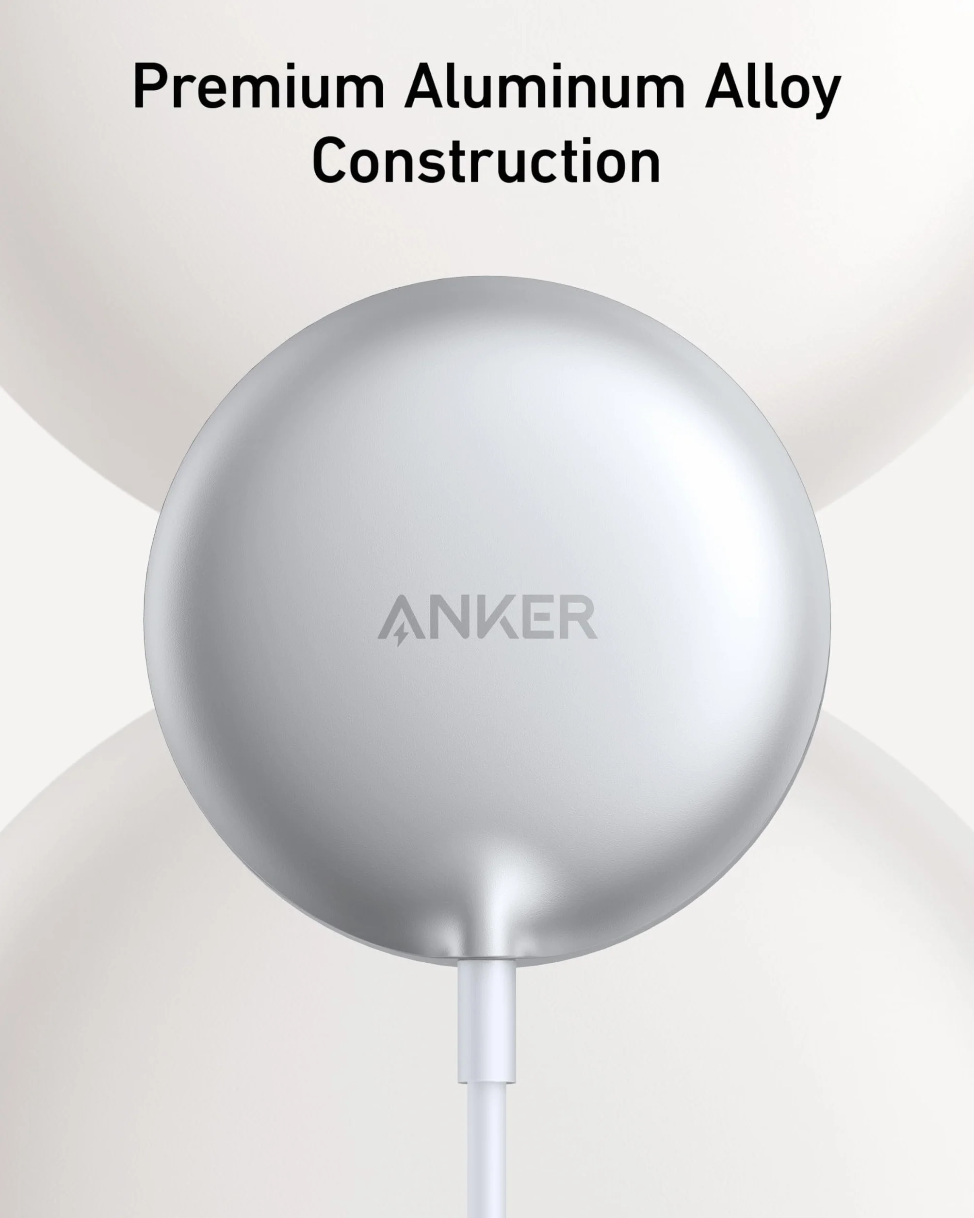 Anker MagGo magnetyczna ładowarka bezprzewodowa 15 W Qi2 do MagSafe do iPhone 16/15/14/13/12