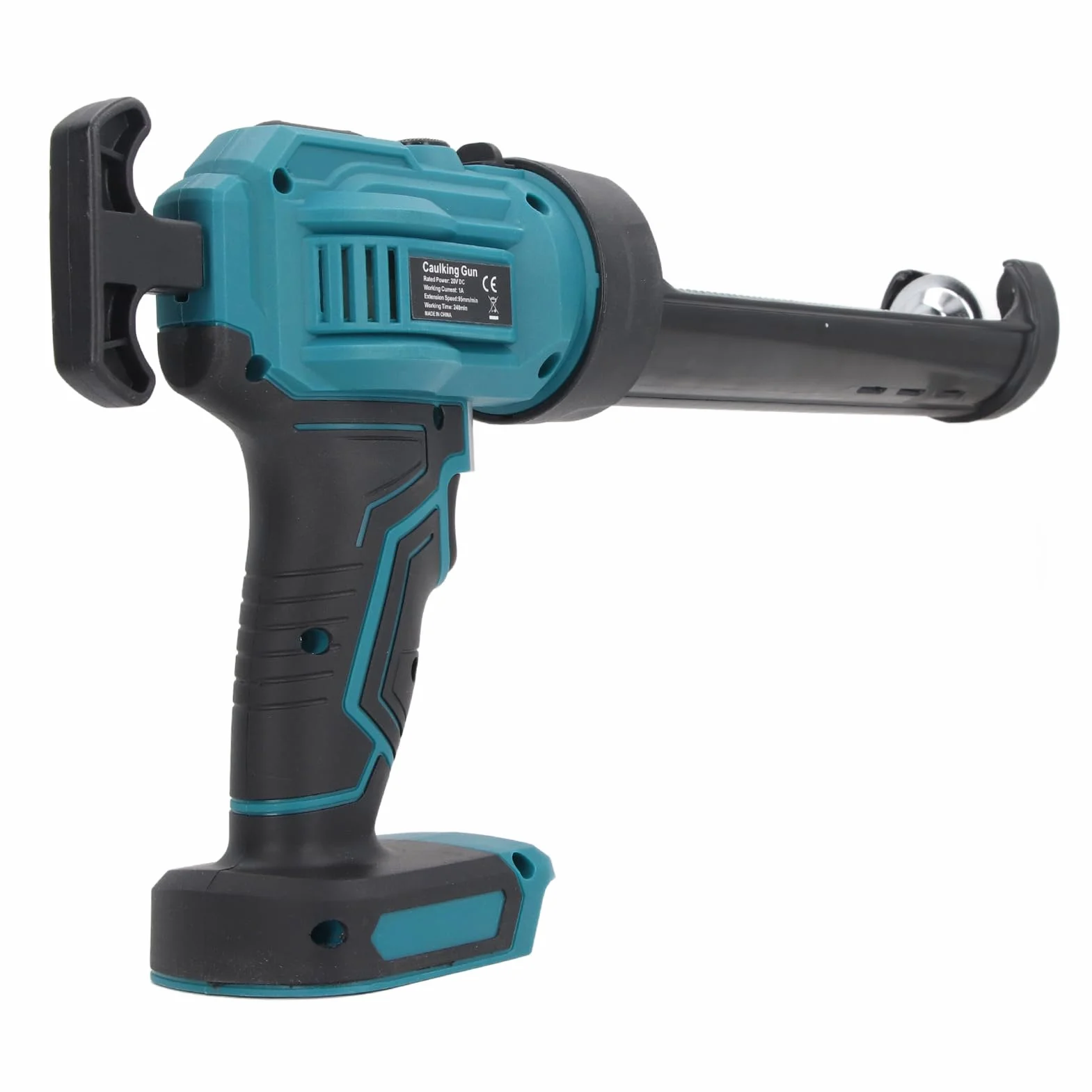 lyrlody Pistolet do Uszczelniania Bezprzewodowy Pistolet do Uszczelniania Elektryczny 20V 4 Prędkości Bezkroplowy 10oz 300ml Miejsce na światło LED z