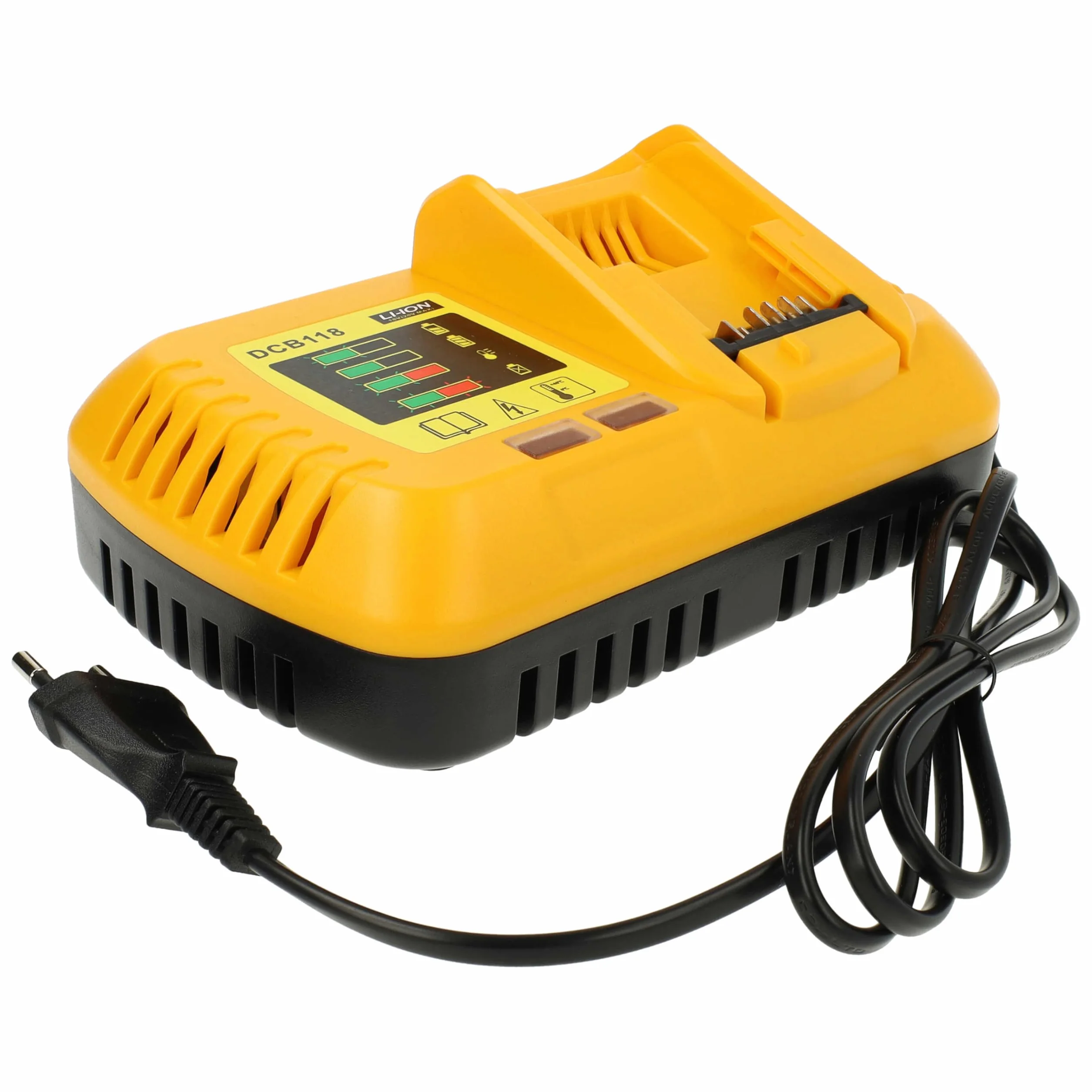 vhbw Wymiana szybkiej ładowarki do Dewalt DCB118 do akumulatorów narzędziowych