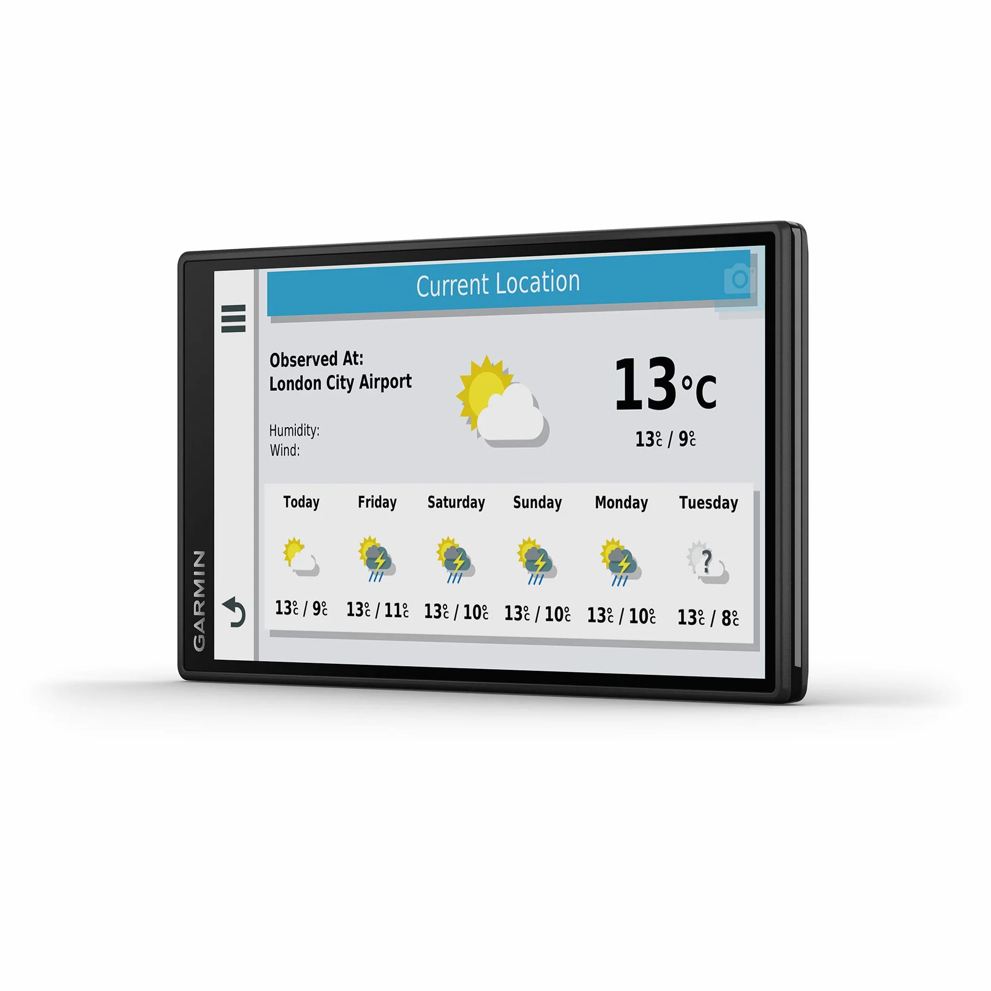 Garmin DriveSmart 55 MT-D EU Navi – bezramkowy wyświetlacz dotykowy, mapy 3D i Live-Traffic Via DAB +