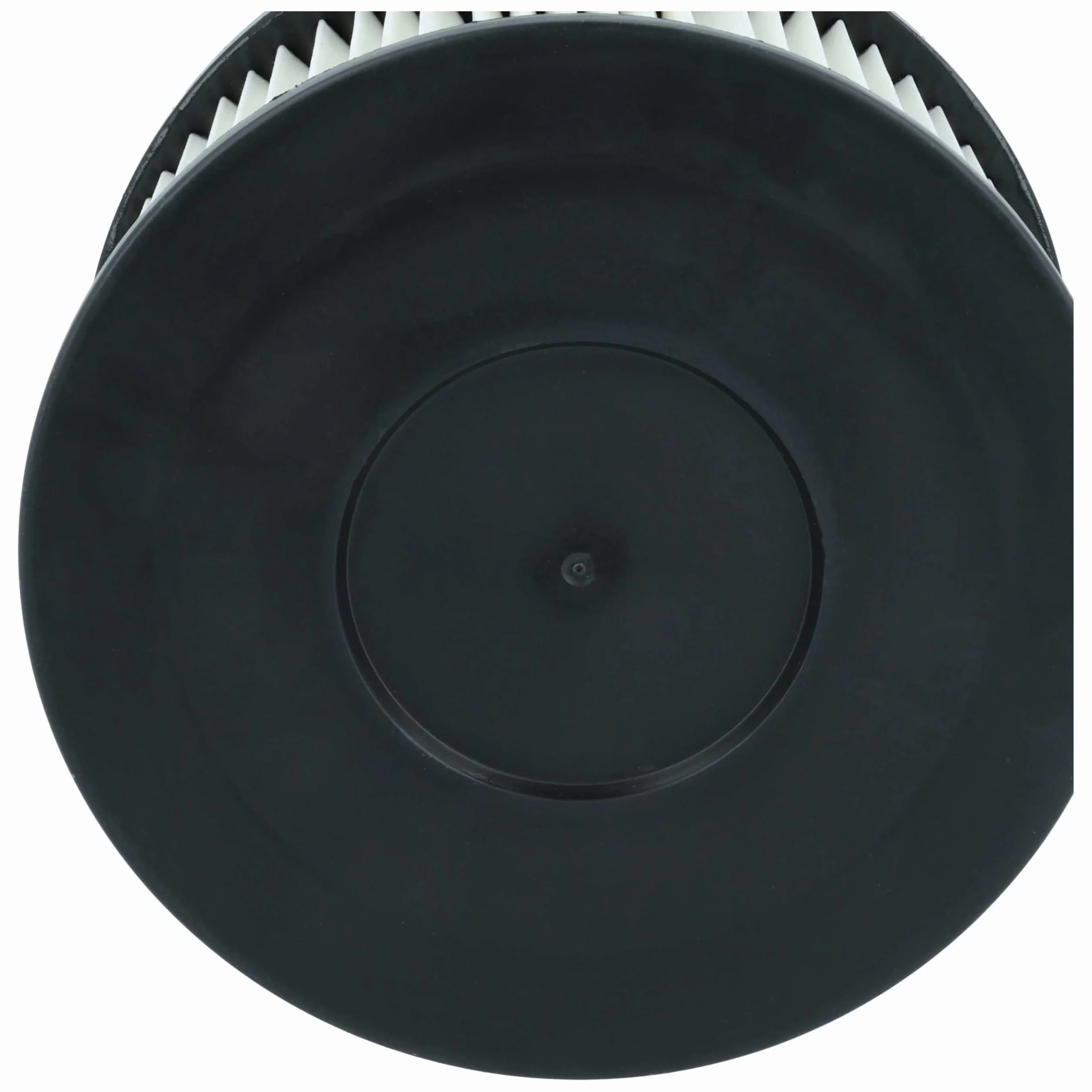 vhbw 6 x filtr harmonijkowy kompatybilny z VONROC VC505AC, VC507DC, VC808AA odkurzacz do popiołu – filtr nabojowy, czarny, biały, zmywalny