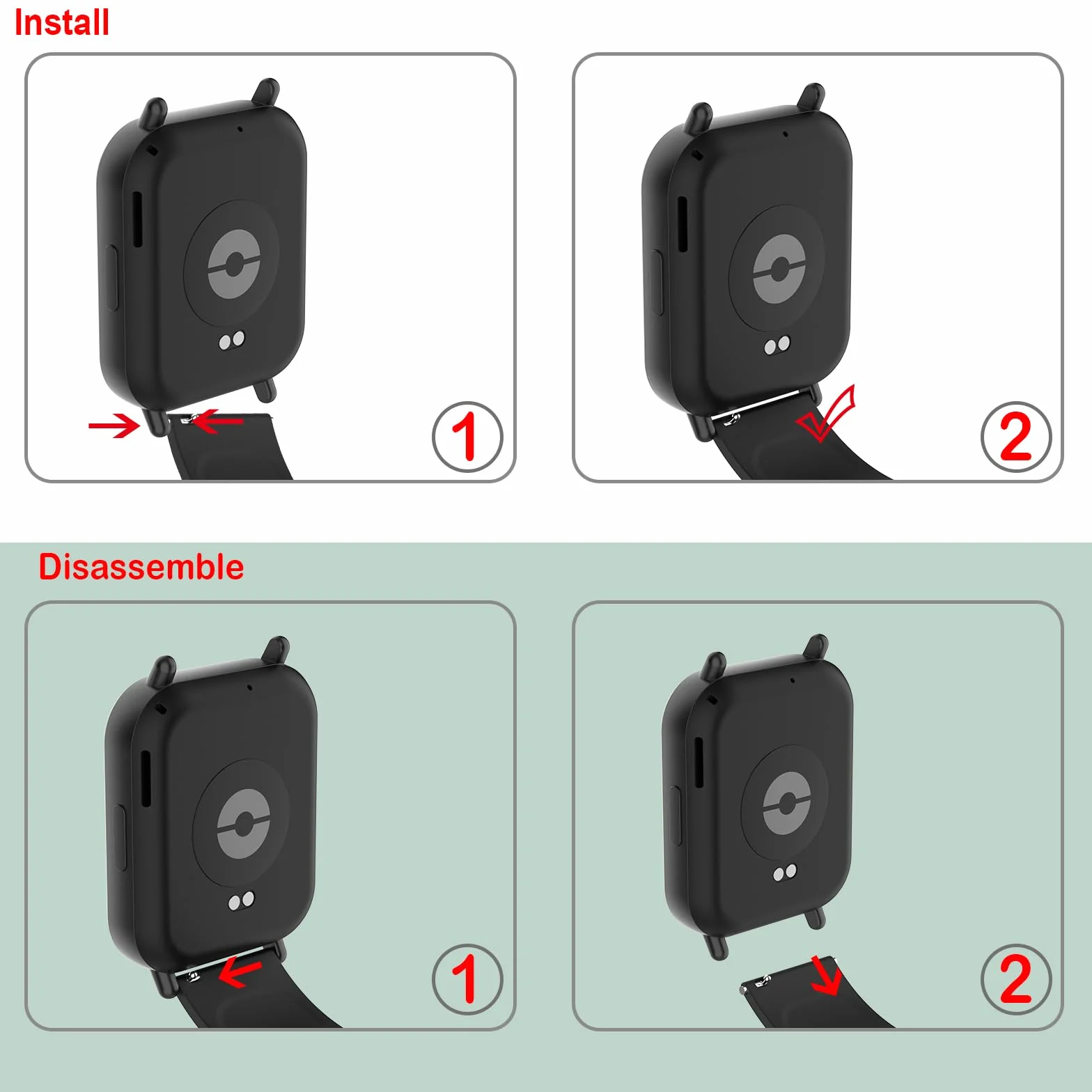WD&CD 3 paski do zegarka Xiaomi Redmi Watch 5 Active