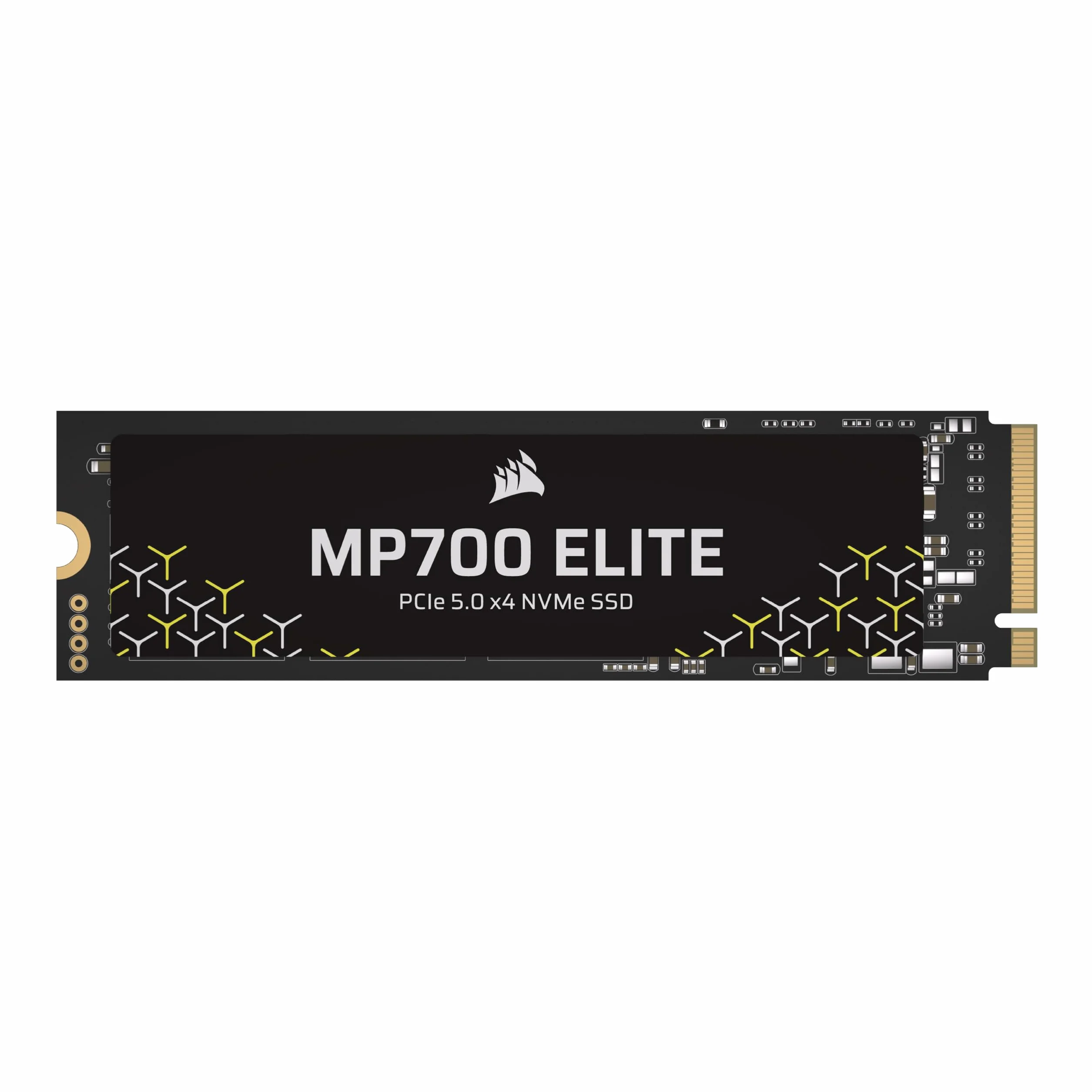 CORSAIR MP700 ELITE 1TB PCIe 5.0 x4 NVMe SSD M.2 2280 10000 MB/s Czarny