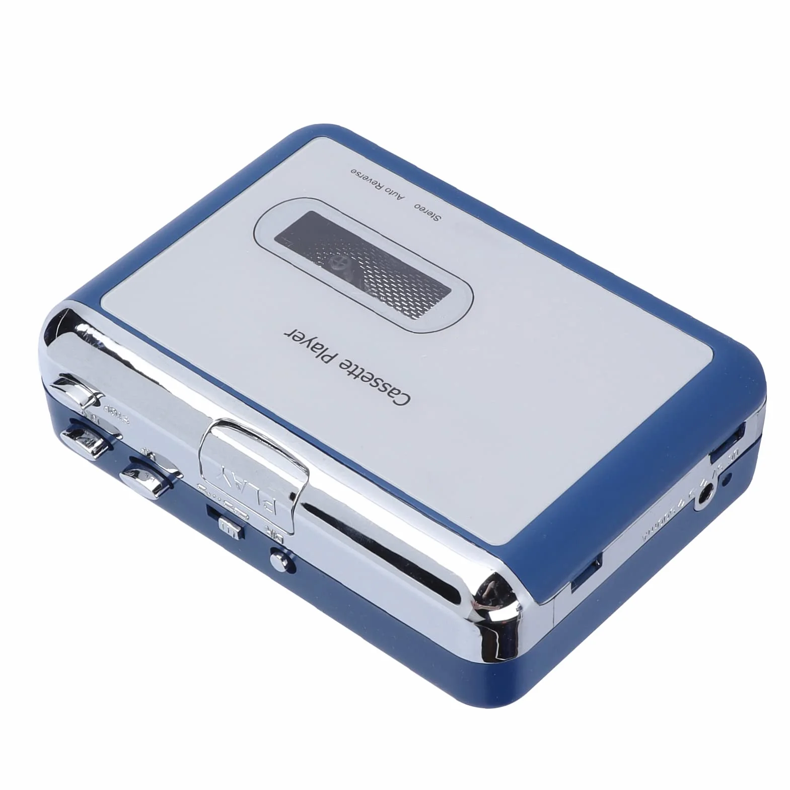 Odtwarzacz Kaset Audio, Odtwarzacz Kasetowy Bluetooth Automatyczne Odwracanie Odtwarzacza Taśmowego Wyjście Bluetooth do Głośnika Słuchawek