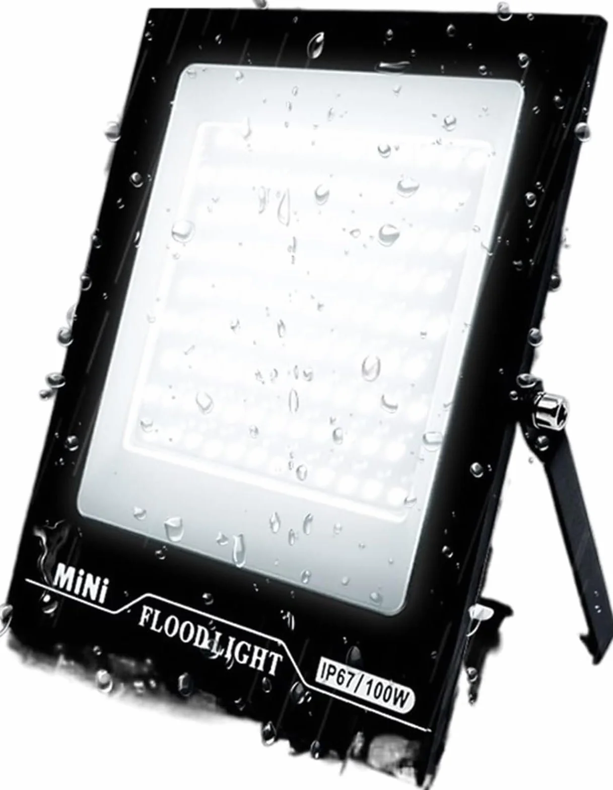 Lampy solarne zewnętrzne, Lot Zewnętrzny reflektor Reflektor IP67 Oświetlenie uliczne do ogrodu, podwórka, garażu, drzwi(Cold White,200W)