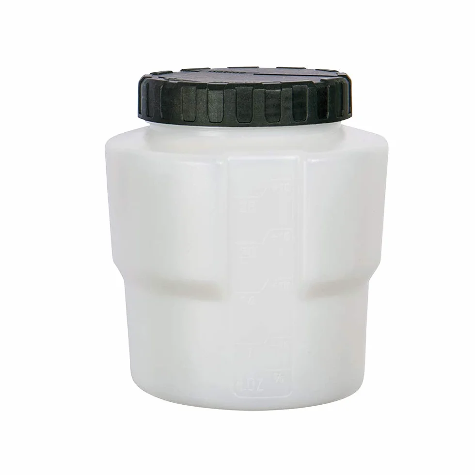 Oryginalna nasadka natryskowa Einhell (akcesoria do systemu natryskowego, nasadka natryskowa z pojemnikiem na farbę 800 ml, w zestawie 3 dysze, szczotka do czyszczenia, głowica pistoletu natryskowego)