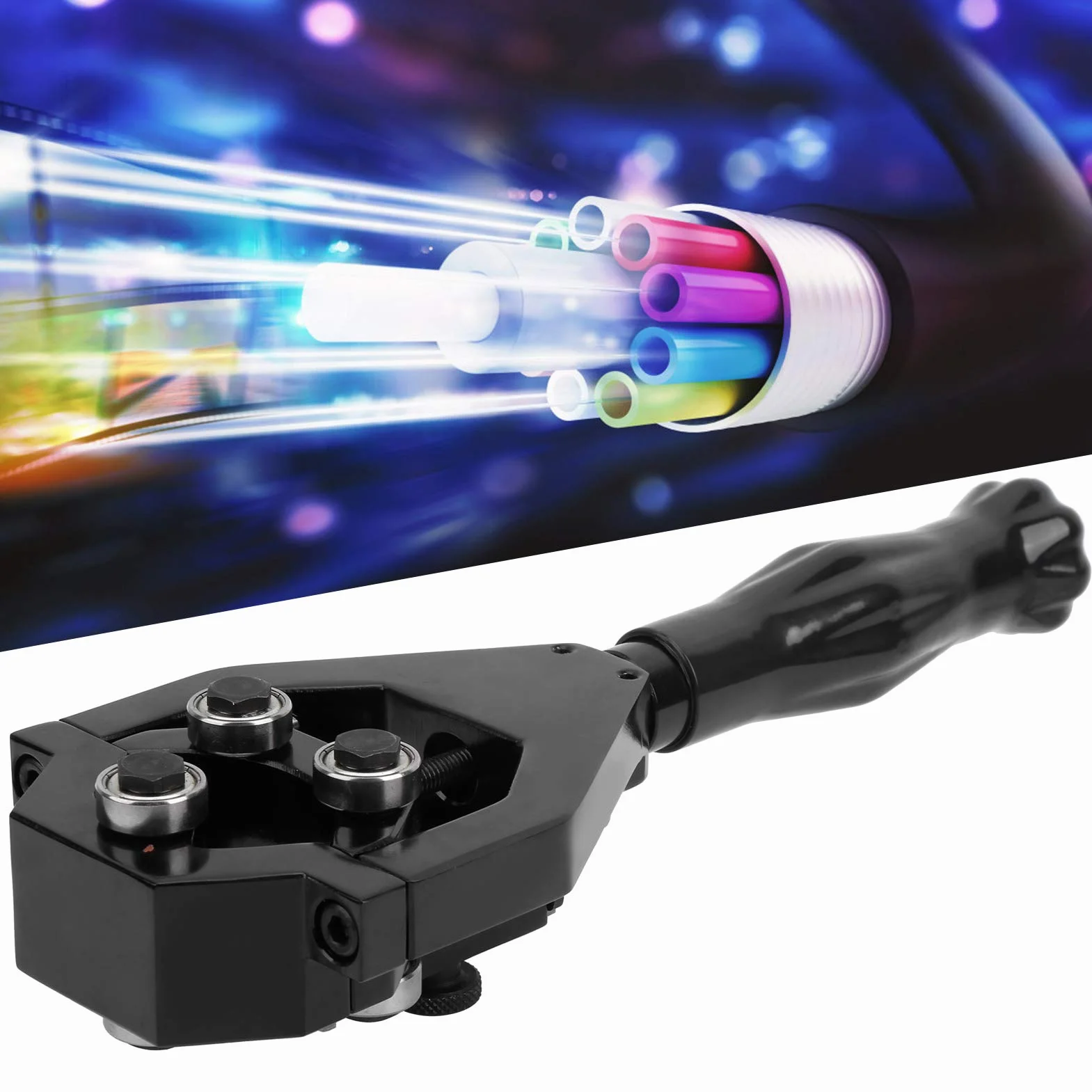 Cosiki BX-40A/B Narzędzie do Zdejmowania Izolacji Ergonomiczne Narzędzia Ręczne do Cięcia i ściągania Izolacji z Kabli, Stop Aluminium, średnica 20-40 Mm, 1 szt.