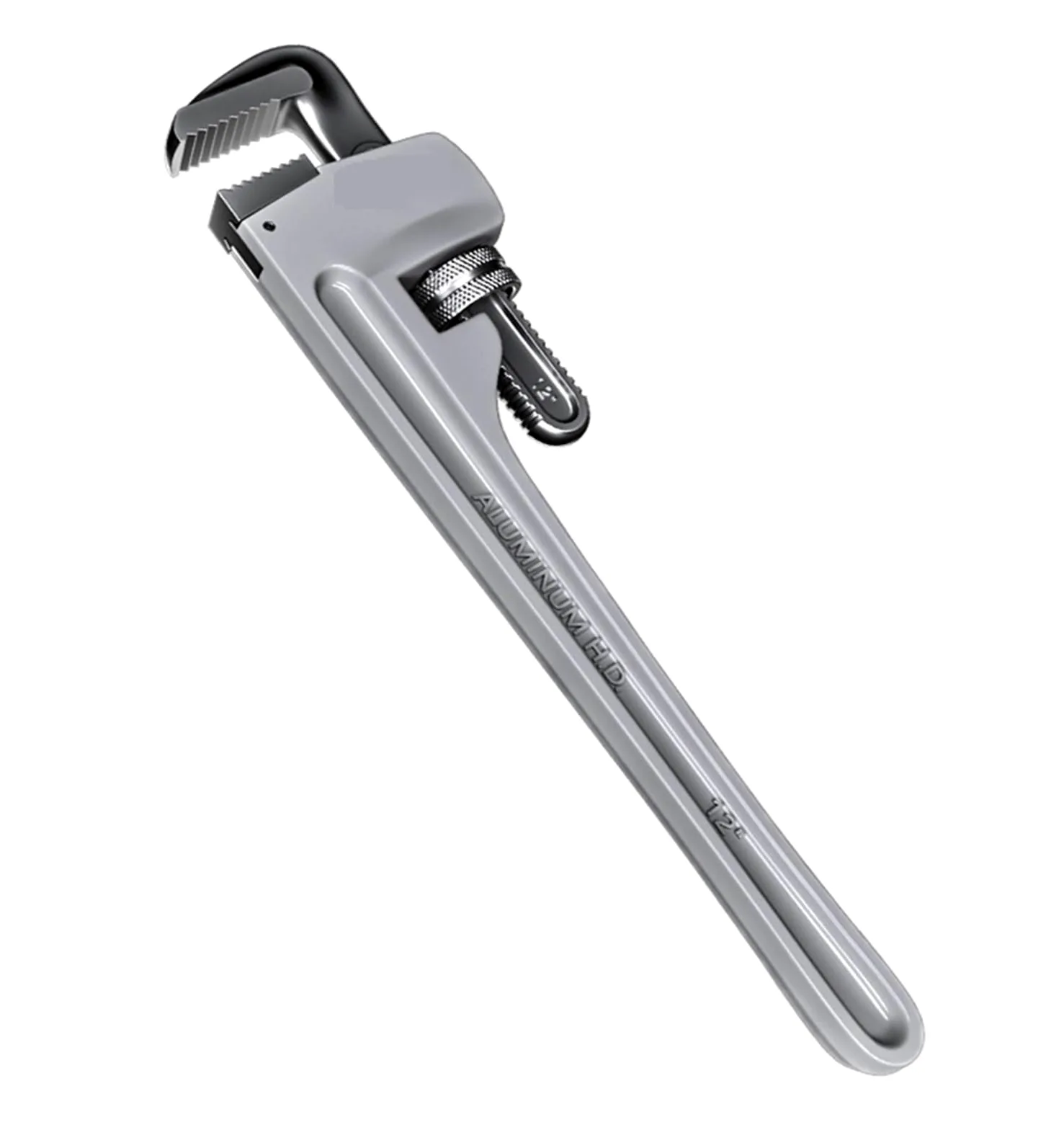 Klucz do rur aluminiowy klucz do rur klasy przemysłowej domowy uniwersalny klucz szybki dwufunkcyjny wielofunkcyjny hydrauliczny duży klucz do rur (35 cm)