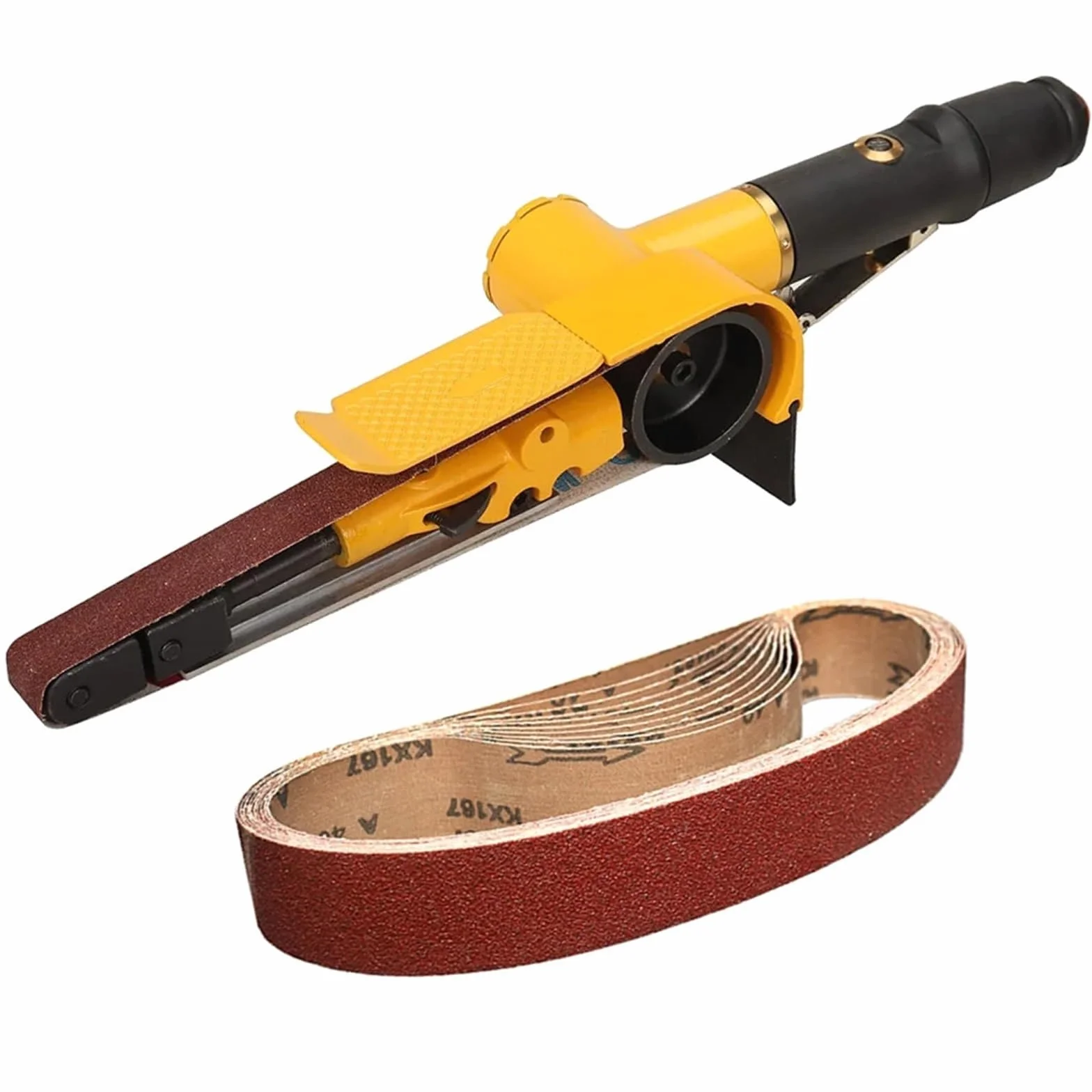 Pasy szlifierskie, Taśma szlifierska 10 szt. 50x686 mm, ziarnistość 40-1000, do szlifierek Power Rotary Tools(10pcs 320 Grit)