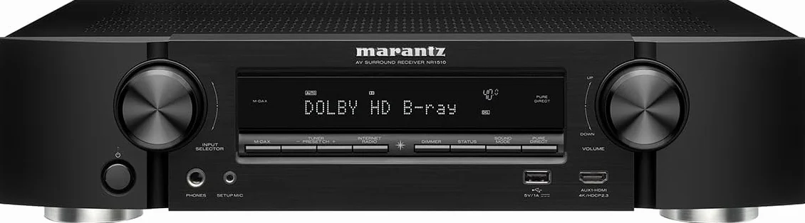 Marantz 1510 90766127 Amplituner Kina Domowego, Czarny, 5 Kanałów