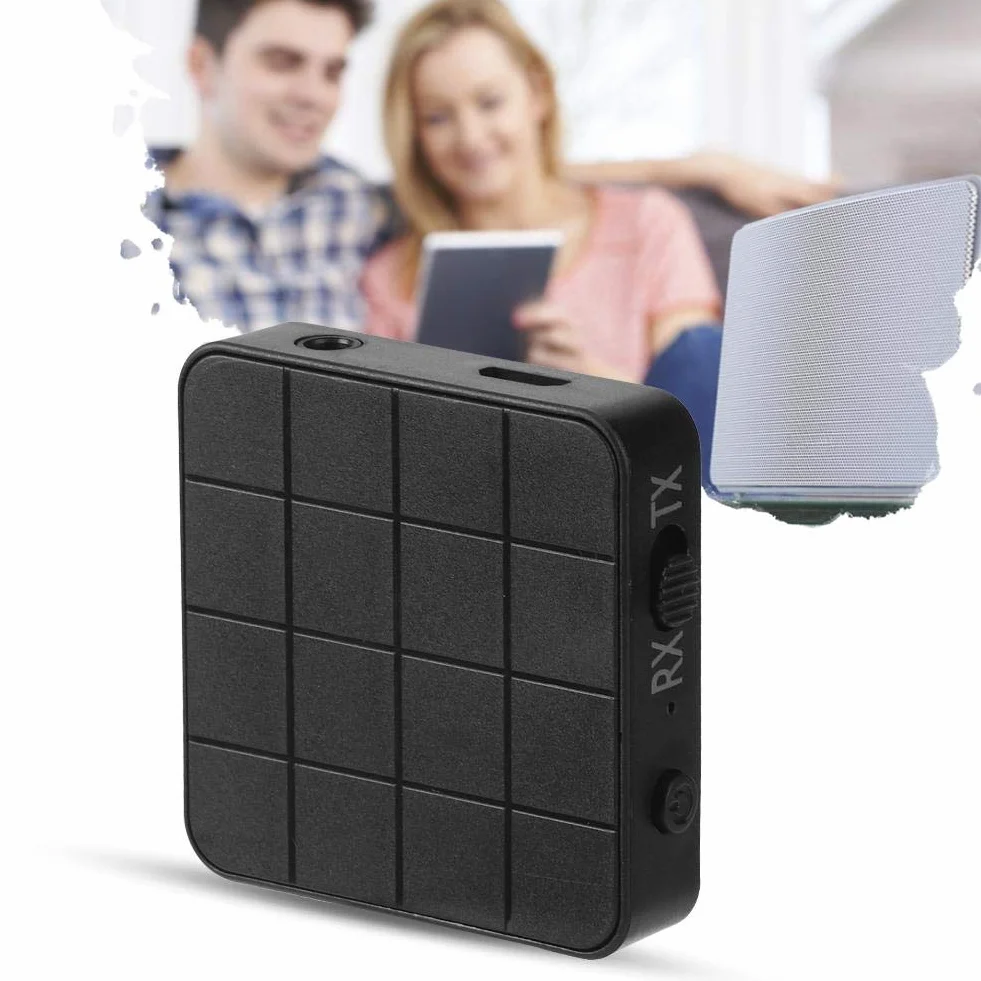 Nadajnik audio Bluetooth 5.0 2 w 1 odbiornik stereo do TV samochodu PC