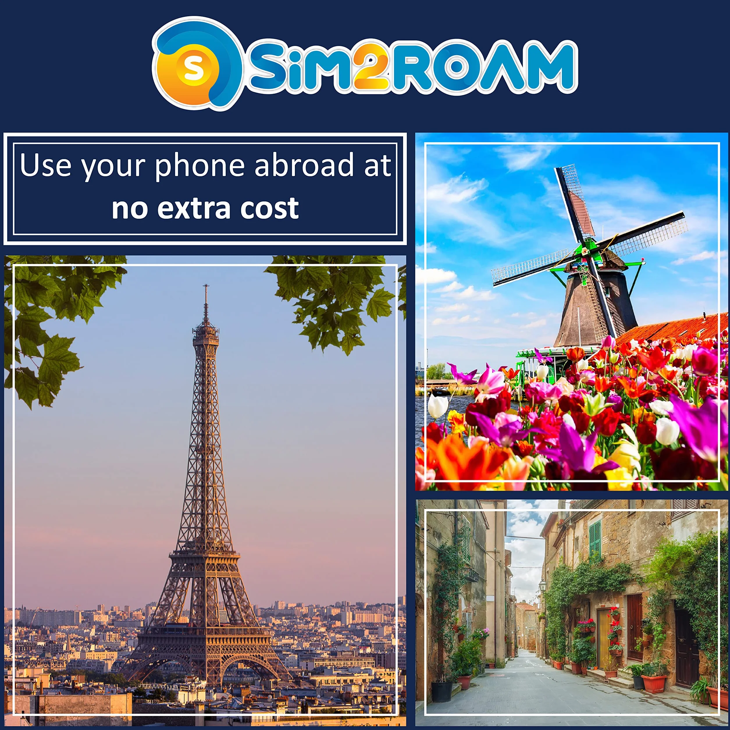 Europe Data Only SIM Card 30Days 5G 4G LTE High Speed Prepaid Data Sim Card Refillable 10GB
