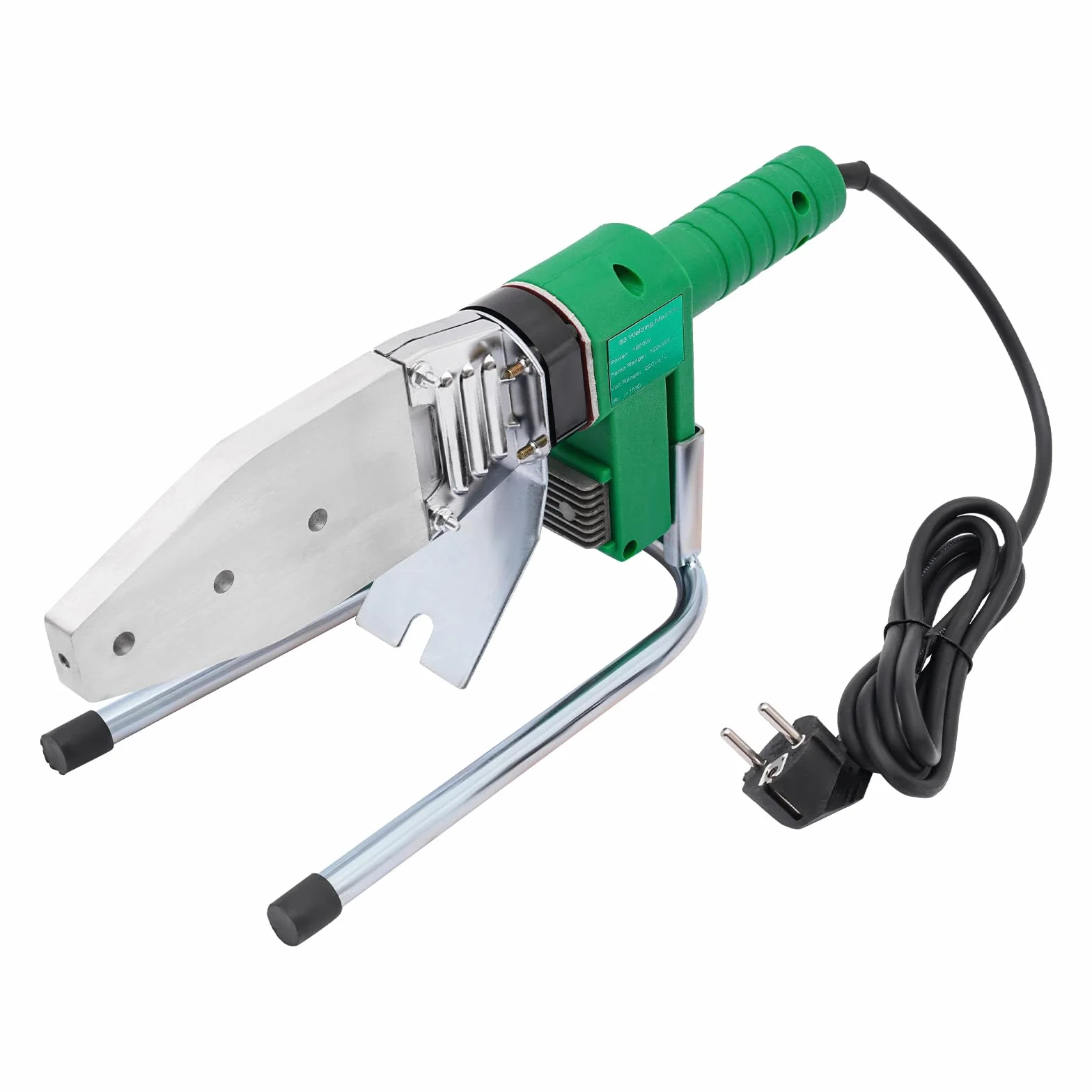 Zgrzewarka do muf PE 1600 W, regulowana 25-385 °C, spawarka do rur PPR, 20/25/32/40/50/63 mm