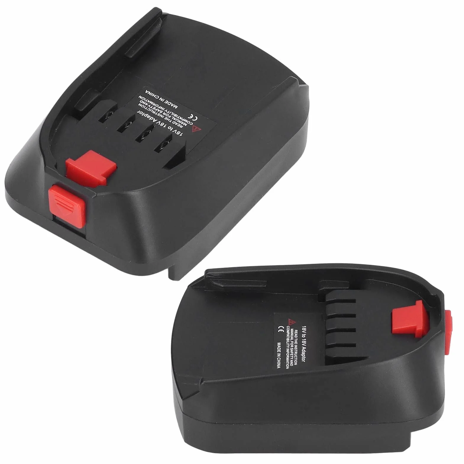 WALFRONT Adapter Konwertera Akumulatora dla Baterii Jonowych BAT618 Konwertuj na Narzędzie Zasilające C 18V z Mosiądzem z Mosiądzem Wysokim Temperatury Stabilnie Dopasowanie Rodzaj elementu:
