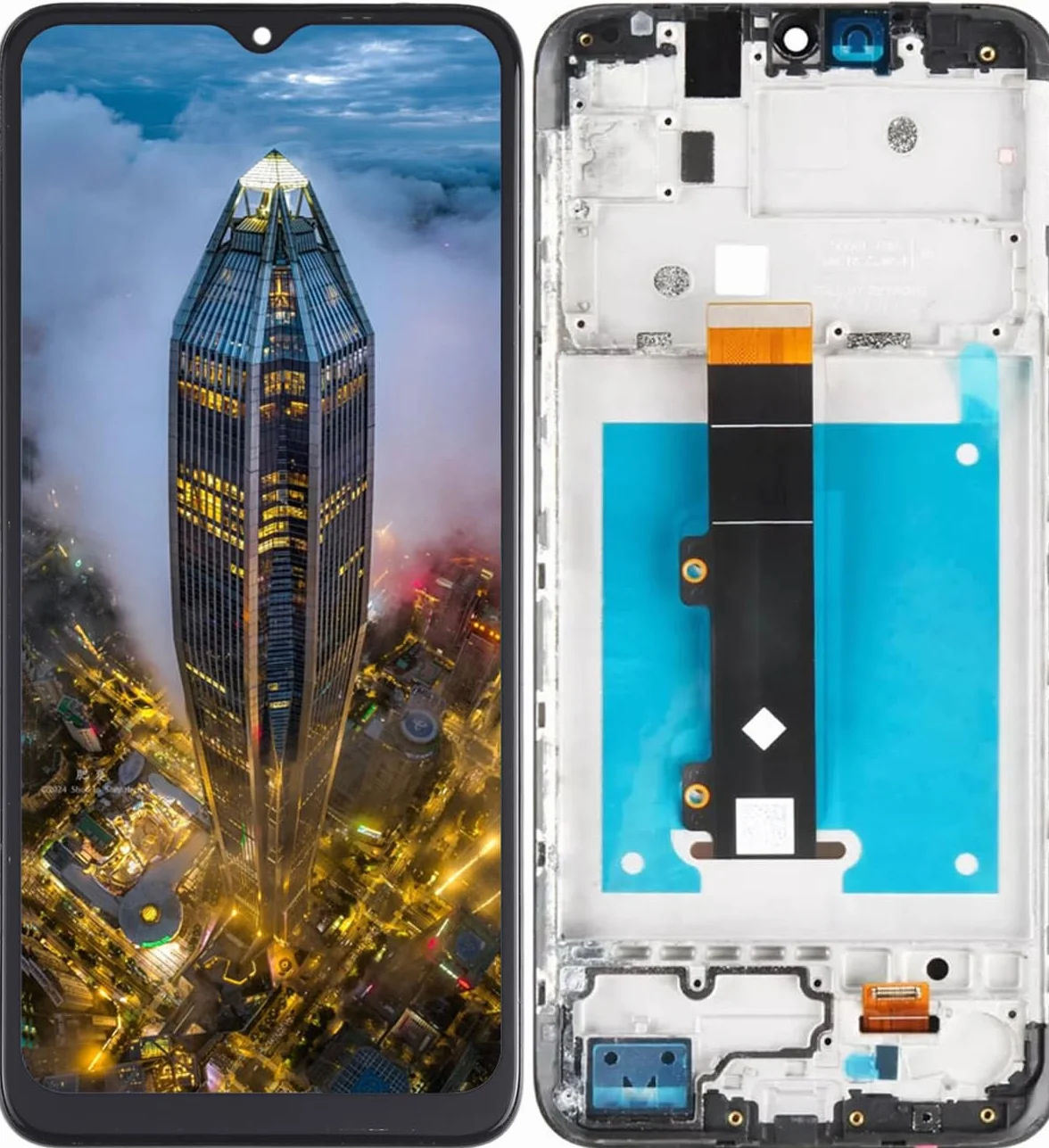 Zespół wyświetlacza LCD do Motorola Moto E20 XT2155-6, MC3B3, XT2155-8, MC3C5, XT2155-5, MC3A9, XT2155-3, MC3BC zestaw do wymiany ekranu