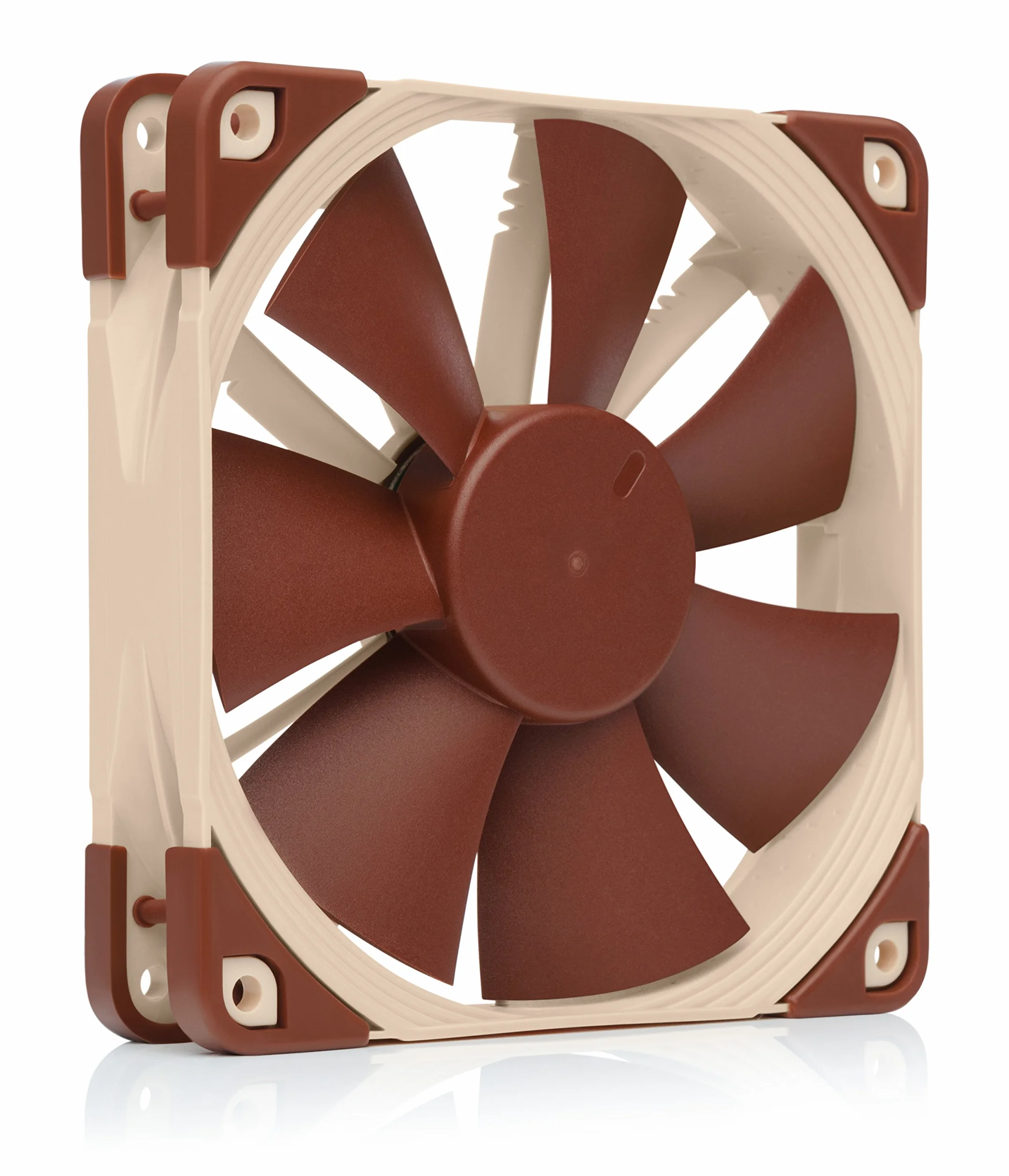 Noctua NF-F12 PWM 120 mm Cichy Wentylator Klasy Premium Brązowy 4-Pinowy