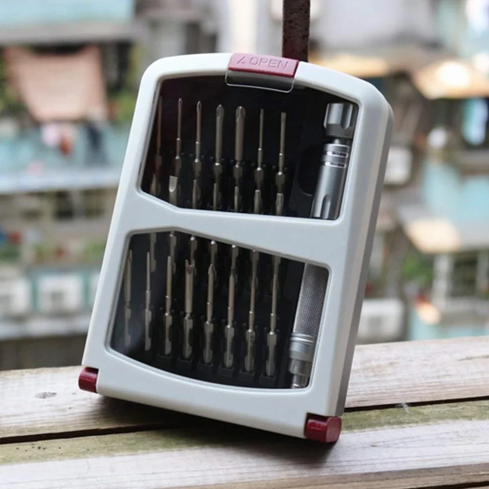 zestaw narzędzi wielofunkcyjnych, Zestaw Wkrętaków Magnetycznych 22 W 1 Narzędzi Do Naprawy Stali S2 Smartfonów, Elektroniki Komputerowej, Laptopów, Urządzeń Precyzyjnych