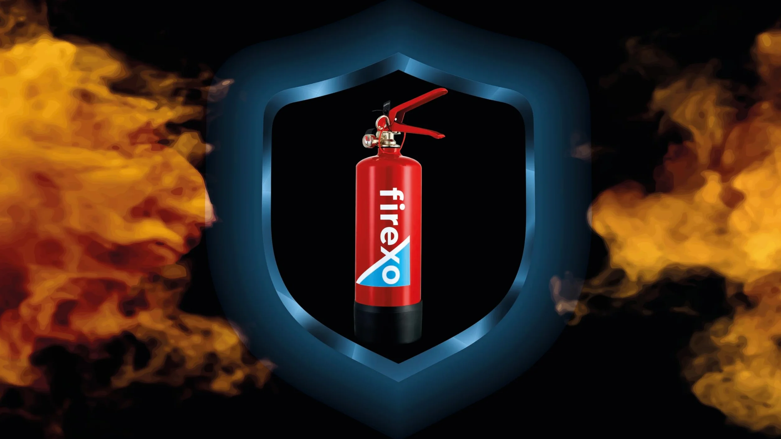 Firexo Gaśnica (2 Liter) — Gaśnica Do Domu, Pracy, Magazynu, Restauracji, Biura, Kuchni i Kempingu — Gaśnica Do Wszystkich Klas Pożarowych, w Tym Do Pożarów Baterii Litowych