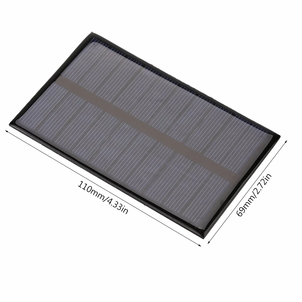 Przenośny panel słoneczny 1.2W 5V Mini moduł DIY ładowarka do telefonu