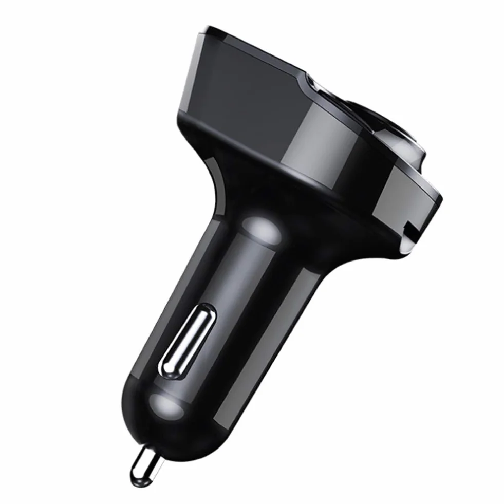 Samochodowy nadajnik FM Bluetooth G32 12-24V Adapter samochodowy Bluetooth Odtwarzacz MP3 Zestaw głośnomówiący FM Karta pamięci A2DP Akcesorium samochodowe Podwójny port USB (czarny)