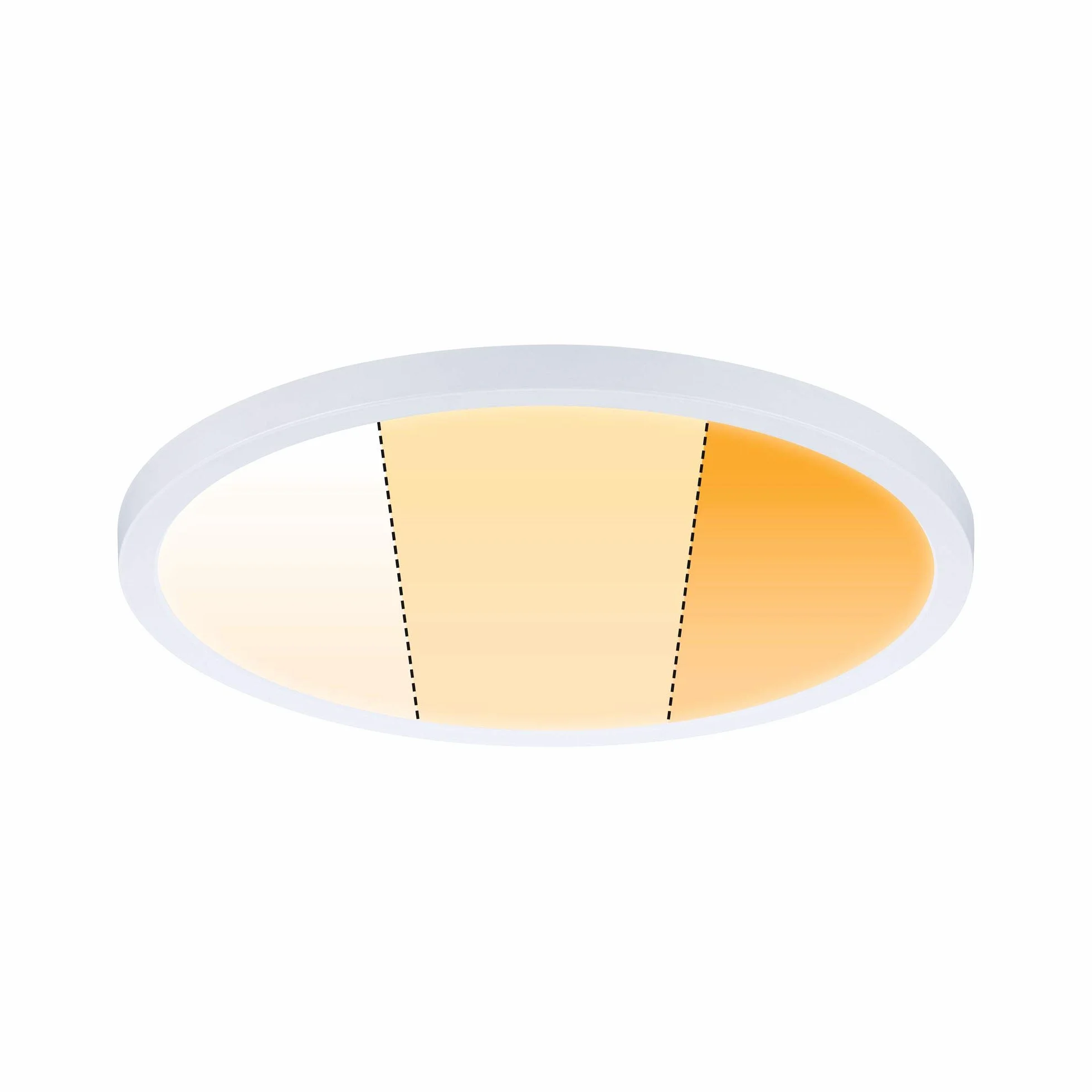 Paulmann 92990 panel LED oprawa wpusz. Areo VariFit IP44 ściem. 3-stopniowo 230mm okrągła w kompl. 1x16 W ściemn. biały mat tw. szt. 2000 K