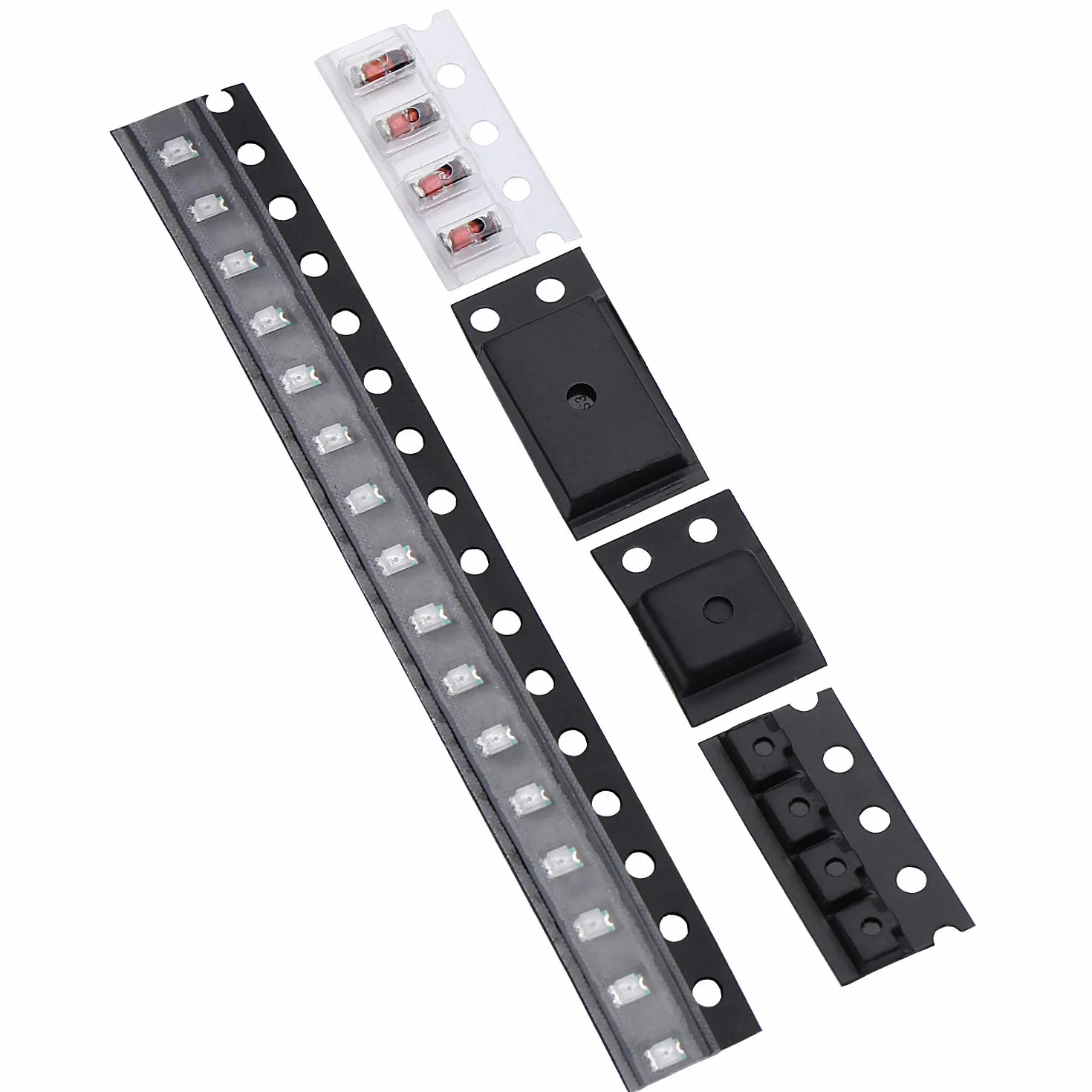 Kyrio Elektroniczny zestaw DIY SMD obracające się migające elementy LED do lutowania tablica do ćwiczeń umiejętności zestaw treningowy elektroniczny zestaw DIY