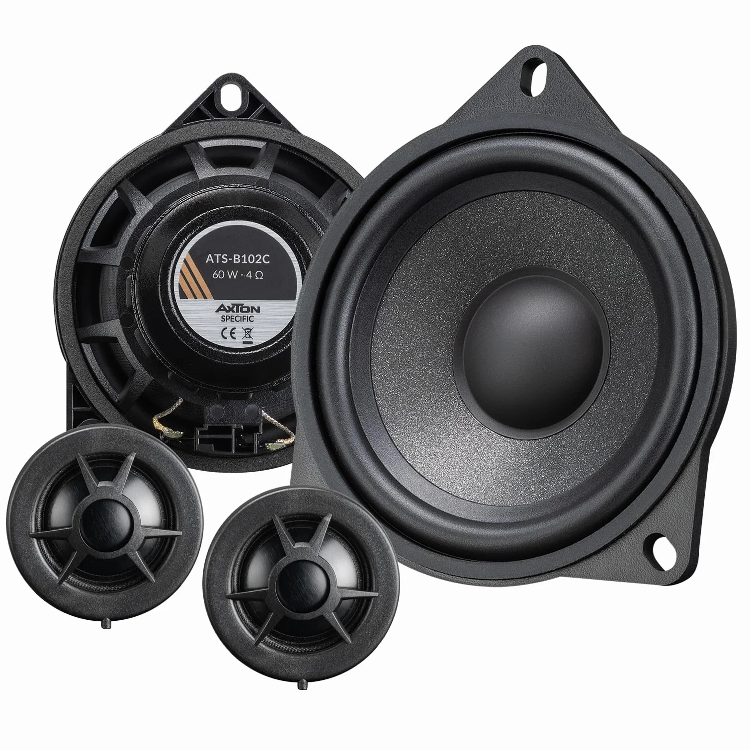 Axton ATS-B102C 2-Wege 10 cm Kompo Lautsprecher System dla BMW