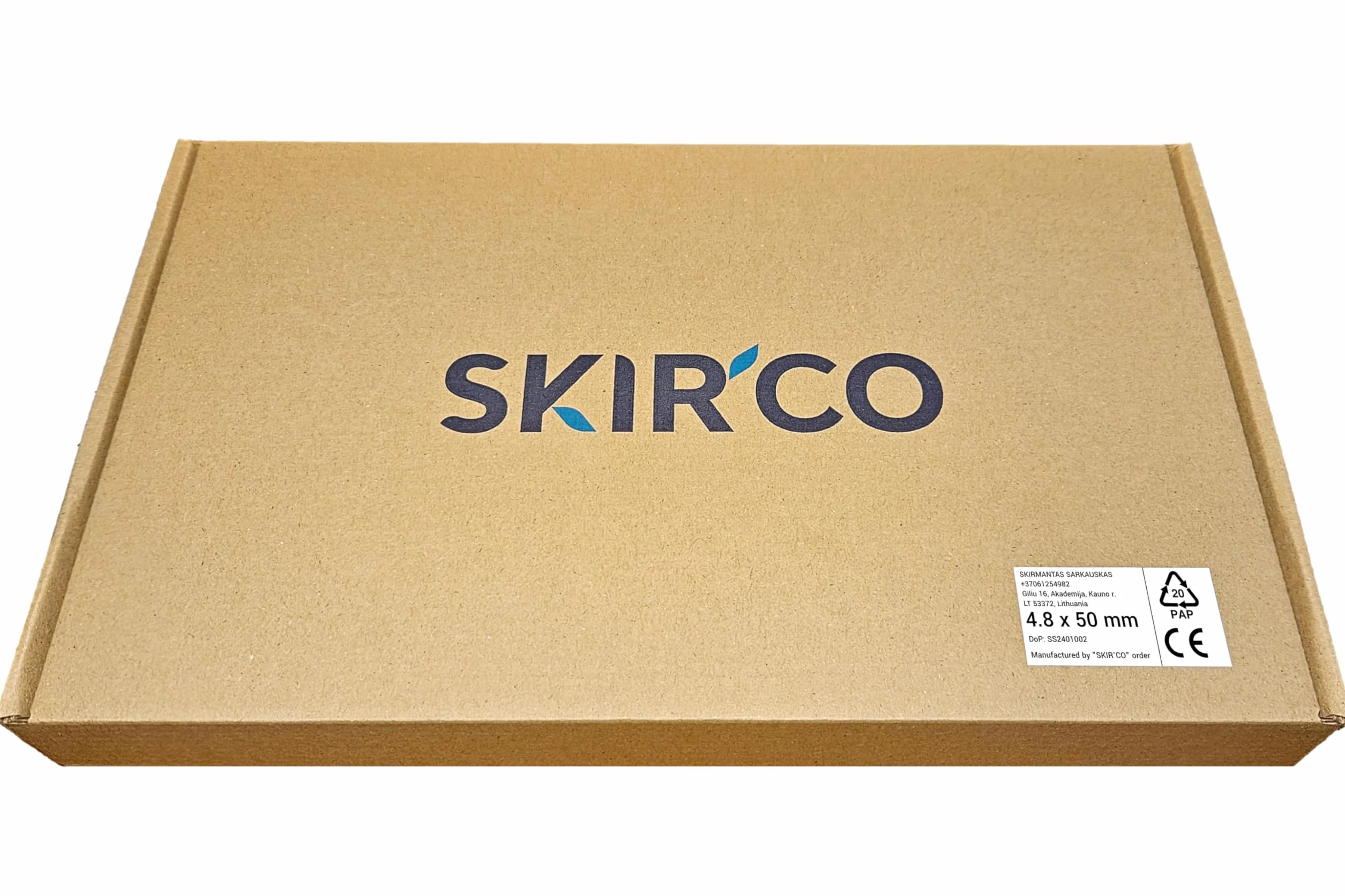 SKIR'CO (150 szt.) Wkręty dekarskie ocynkowane 4,8 x 50 mm, łeb sześciokątny, DIN 7504-K Wkręty samowiercące z podkładkami uszczelniającymi EPDM