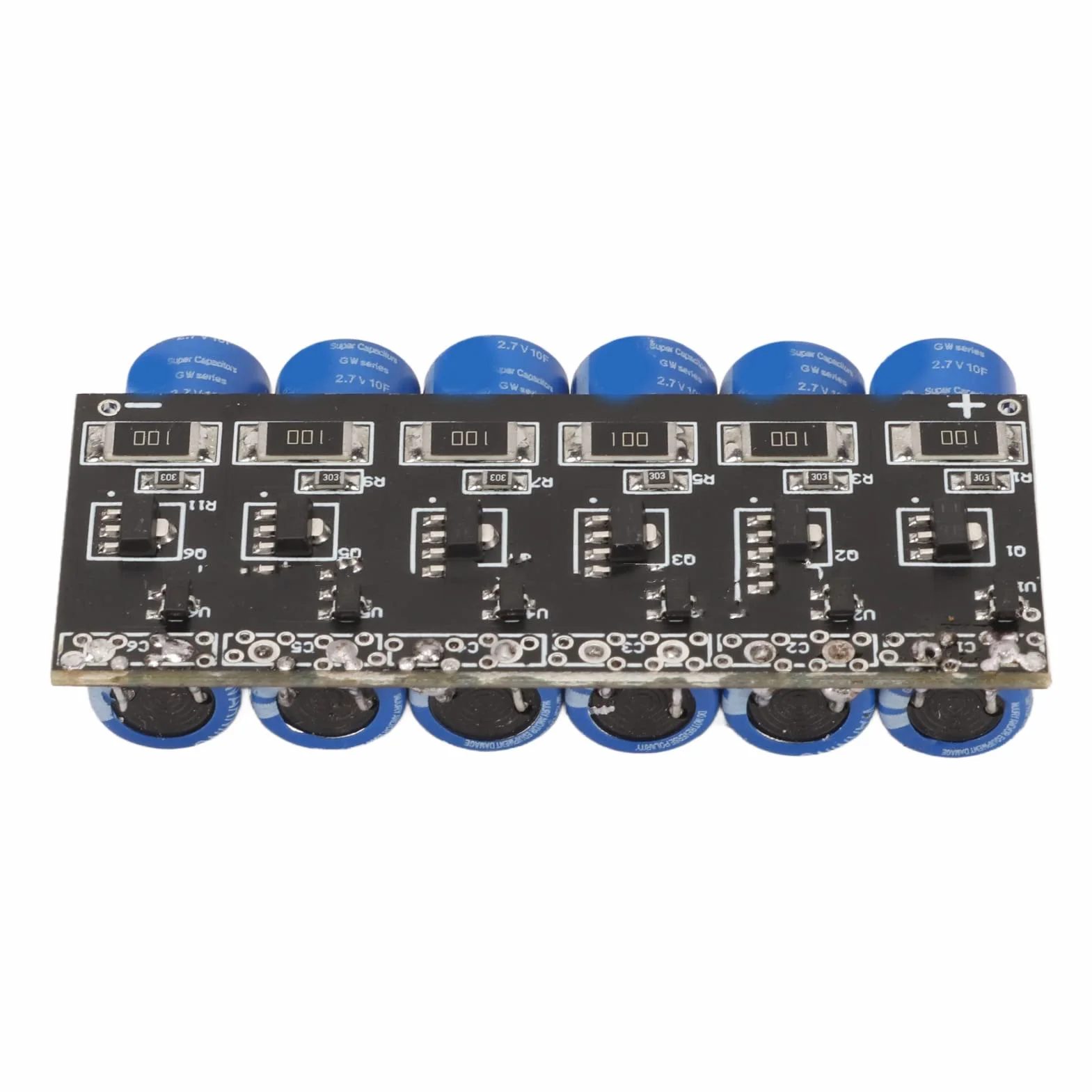 Moduł Superkondensatorów 2.7V 10F 16V 1F 2F PCB Kondensatora DIY
