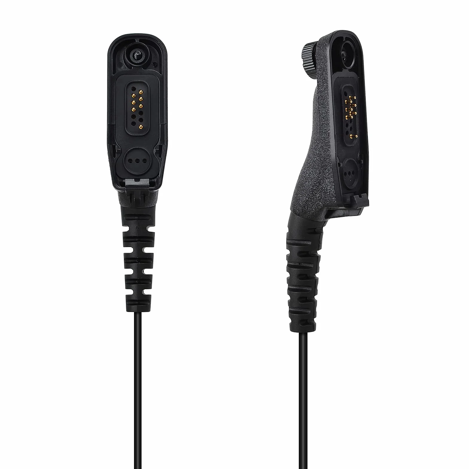 Słuchawki D-Shape PTT z Mikrofonem Kompatybilne z Motorola DP3400 DP3600 DP4400 DP4600 DP4800