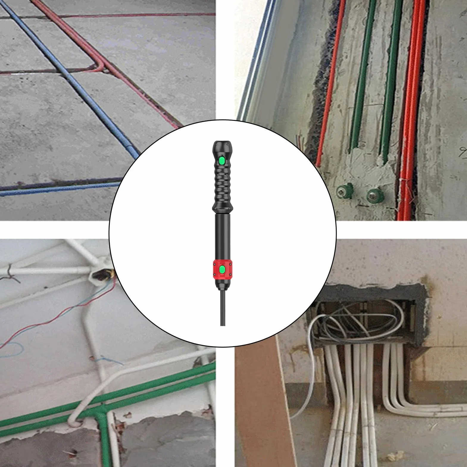 Narzędzia do przeciągania przewodów Ręczne, przenośne przeciągarki i | Elektryczny przewlekacz Urządzenie do Montażu Instalacji Wewnętrznych i Układania w Ścianach dla Ele