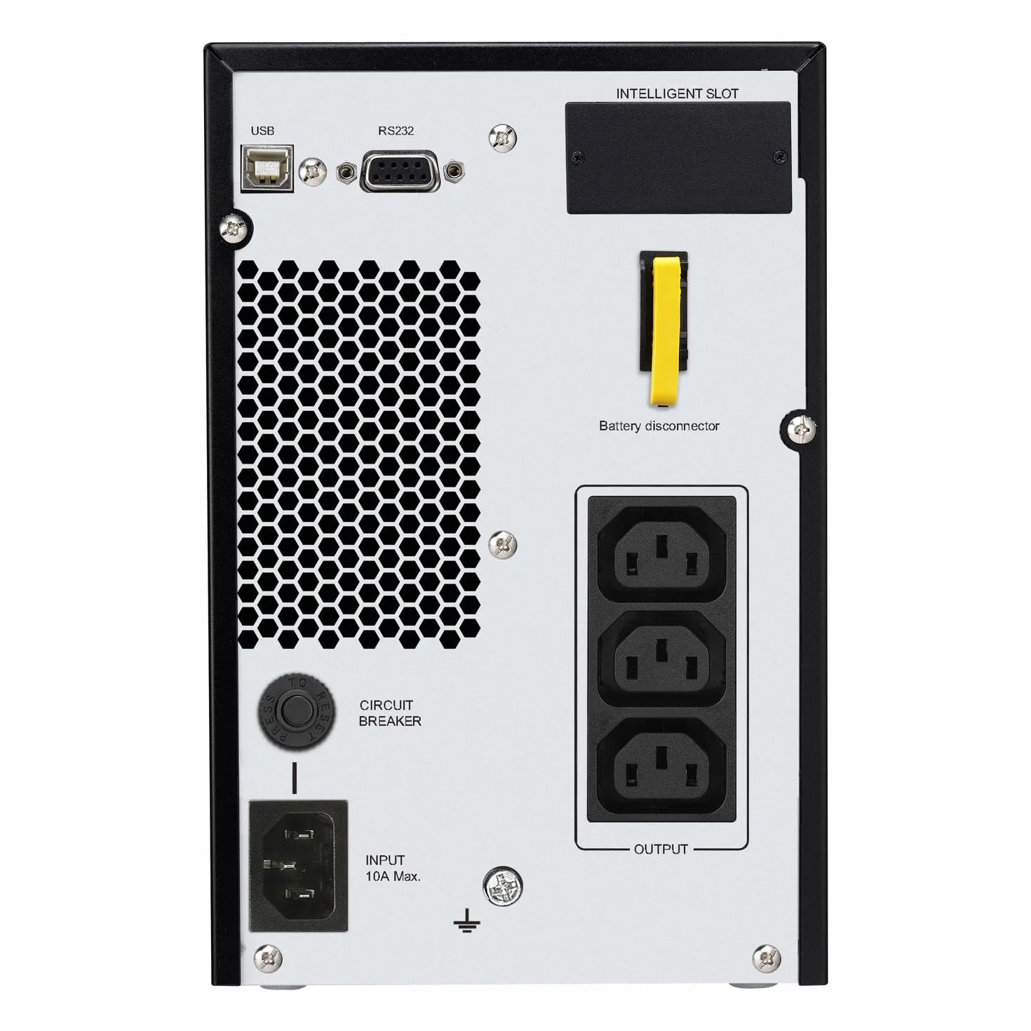 APC SRV2KI uninterruptible power supply (UPS) Double-conversion (Online) 2 kVA 1600 W 4 AC outlet(s)