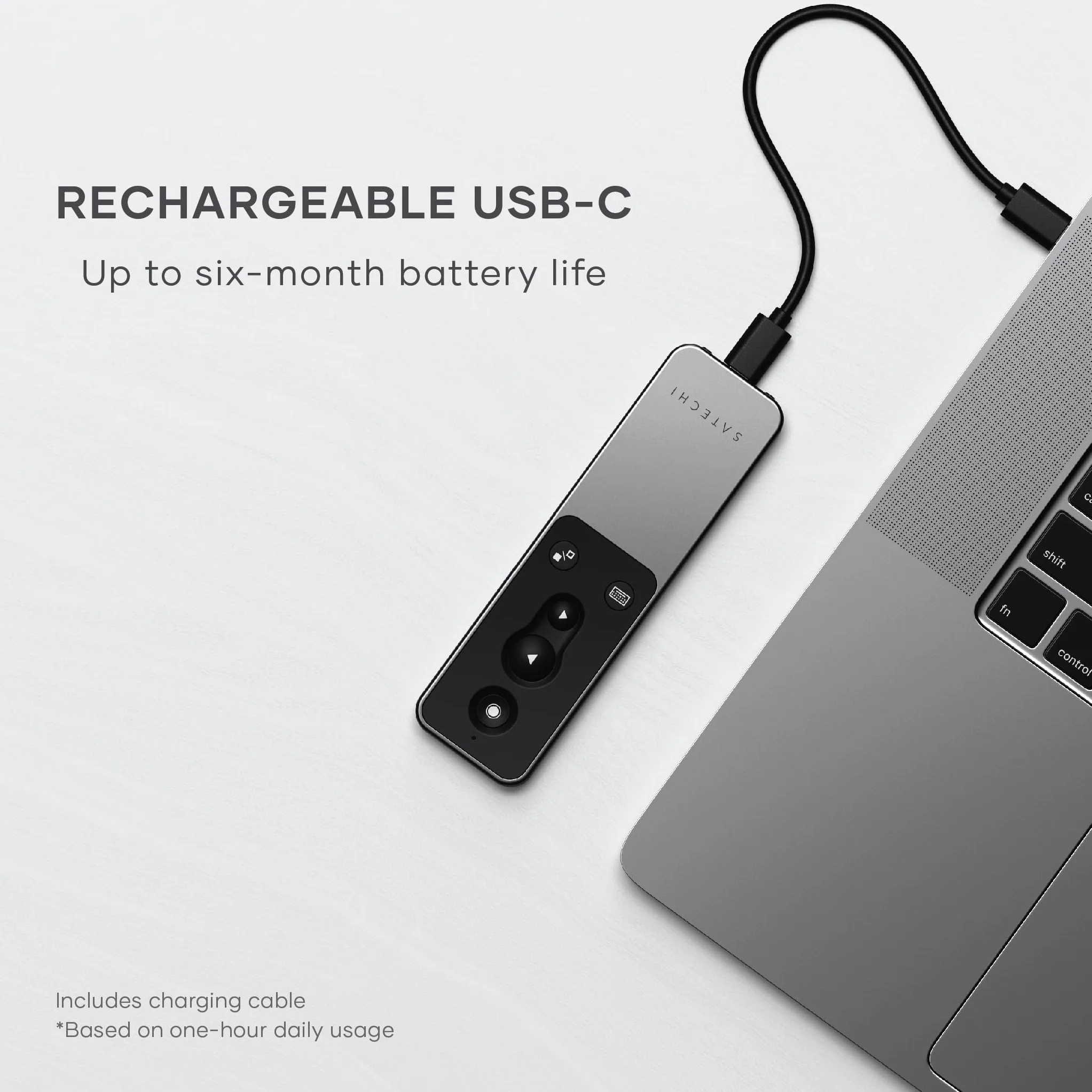 SATECHI Pilot multimedialny Bluetooth R2 USB-C do MacBook Air Pro Neo Mini iPad iMac