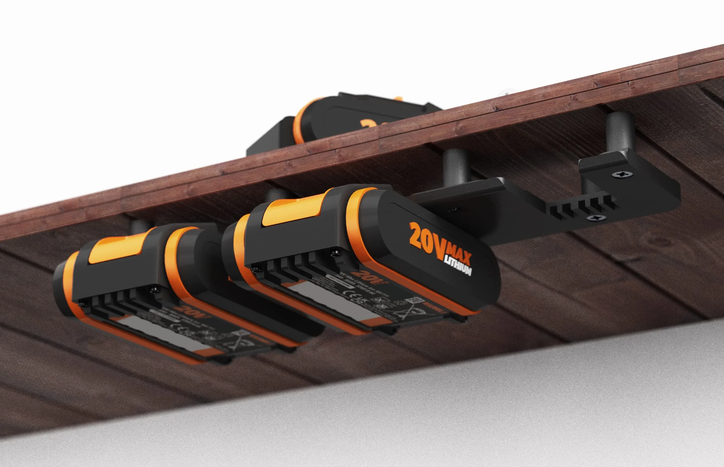 Uchwyt baterii WORX PowerShare 20V Made in Germany na 3 akumulatory