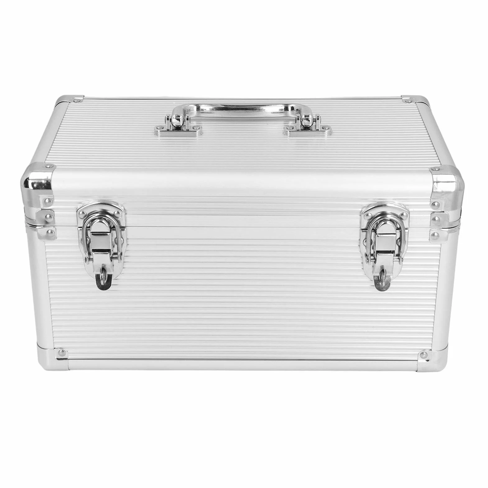 Generic Aluminiowa Walizka Wytrzymała Skrzynka Narzędziowa z blokadą Bezpieczeństwa dla Profesjonalistów Udźwig 40 Kg Czarny 1 Jednostka