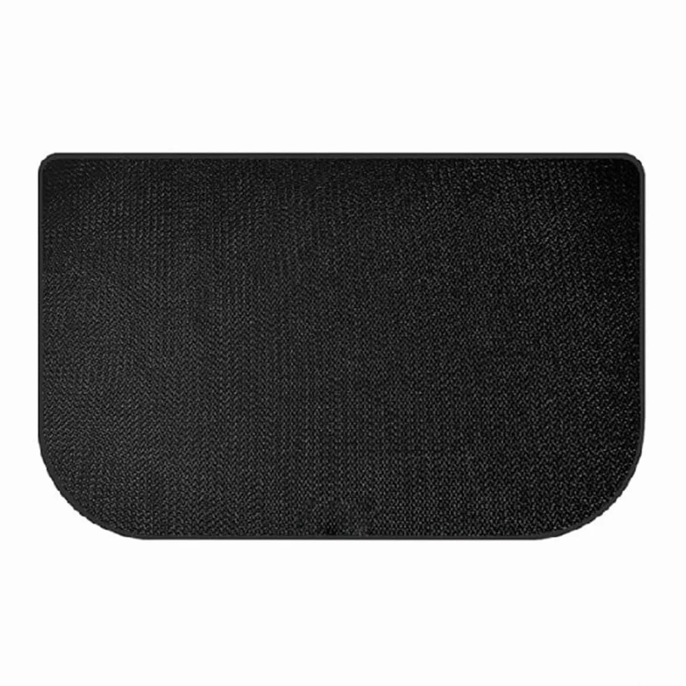 Półokrąg kominek dywan silikonowa ognioodporna izolacja mata podłogowa odporna na ciepło ochrona do pieców grilli (50 * 80 cm)