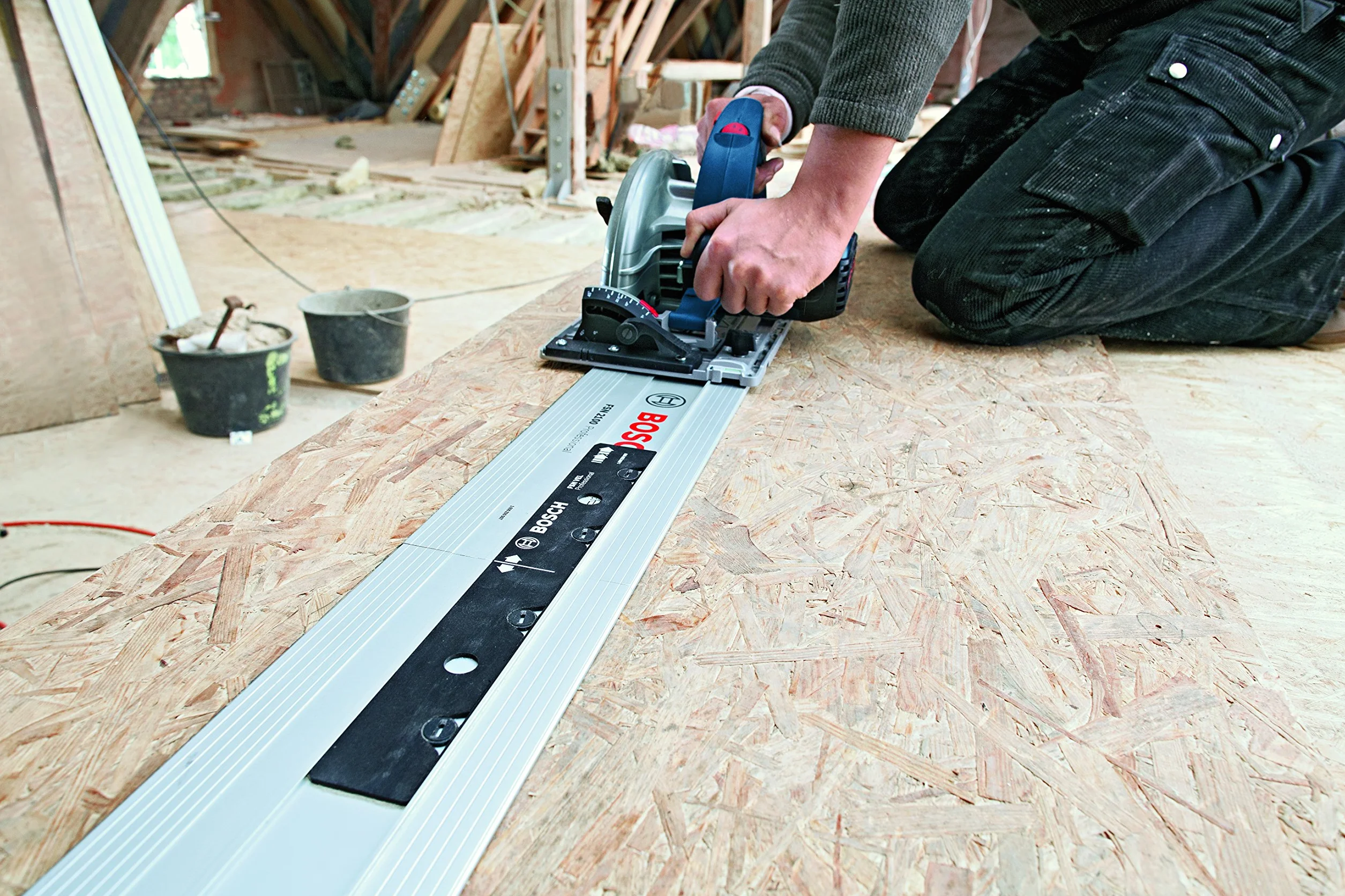 Bosch Professional Zagłębiarka GKT 55 GCE 1400 W Ø 165 mm L-BOXX 238