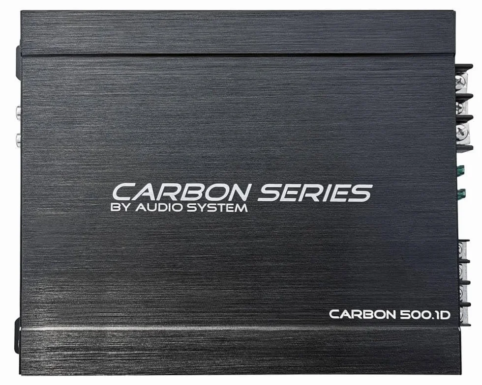 Audio System Carbon 500.1 D Mono 1-kanałowy wzmacniacz cyfrowy mono 500 W RMS