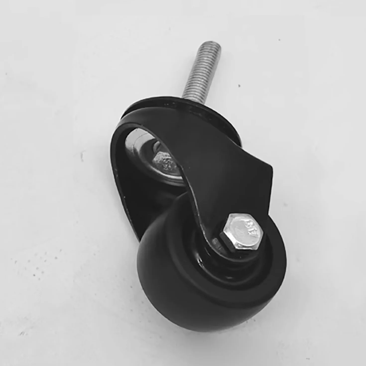 Koła do dużych obciążeń z gwintem M20, zestaw 4 sztuk, kółka obrotowe z hamulcem, nośność 1000 kg, do ciężkich mebli (Swivel, M20 x 60)